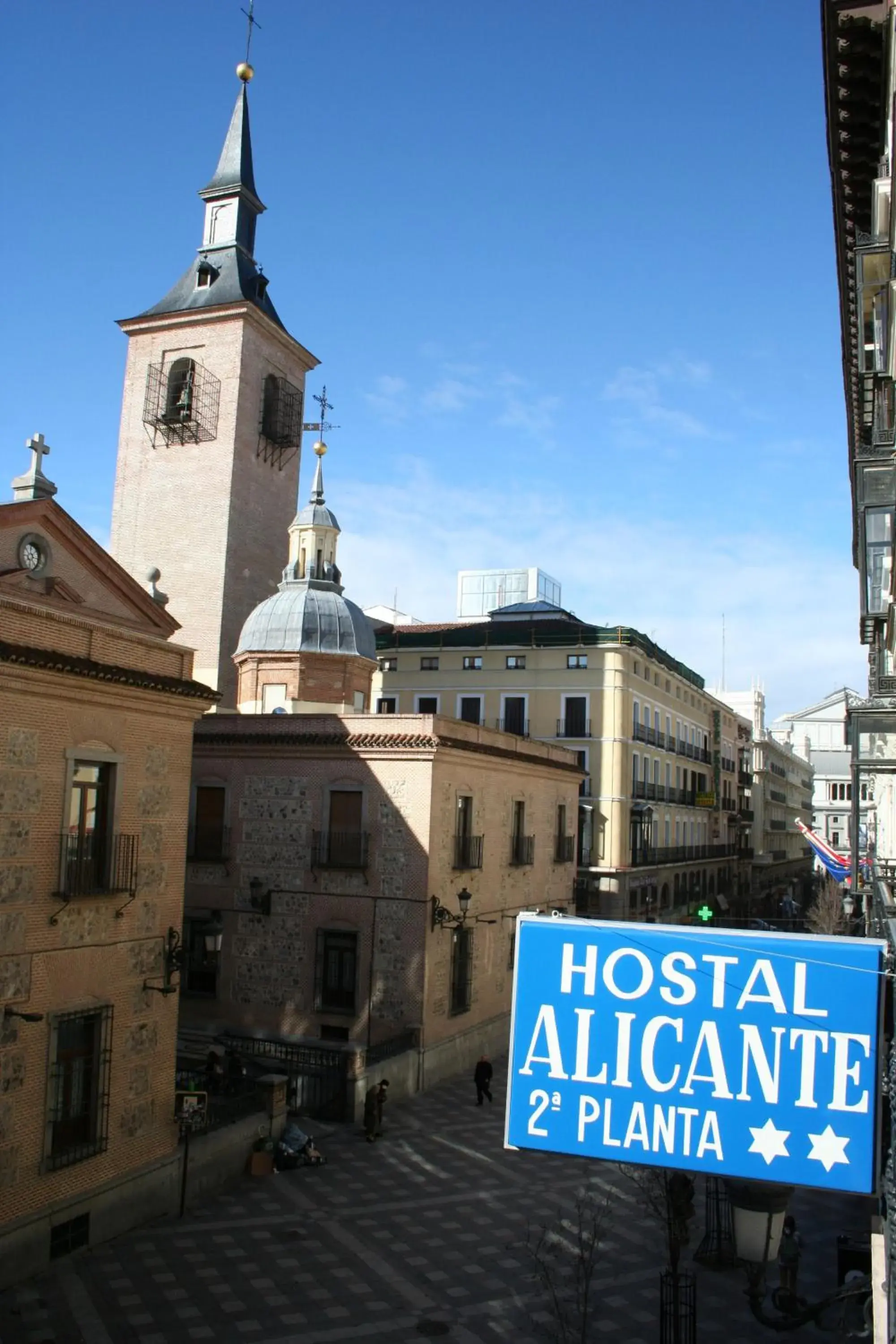Landmark view in Hostal Alicante