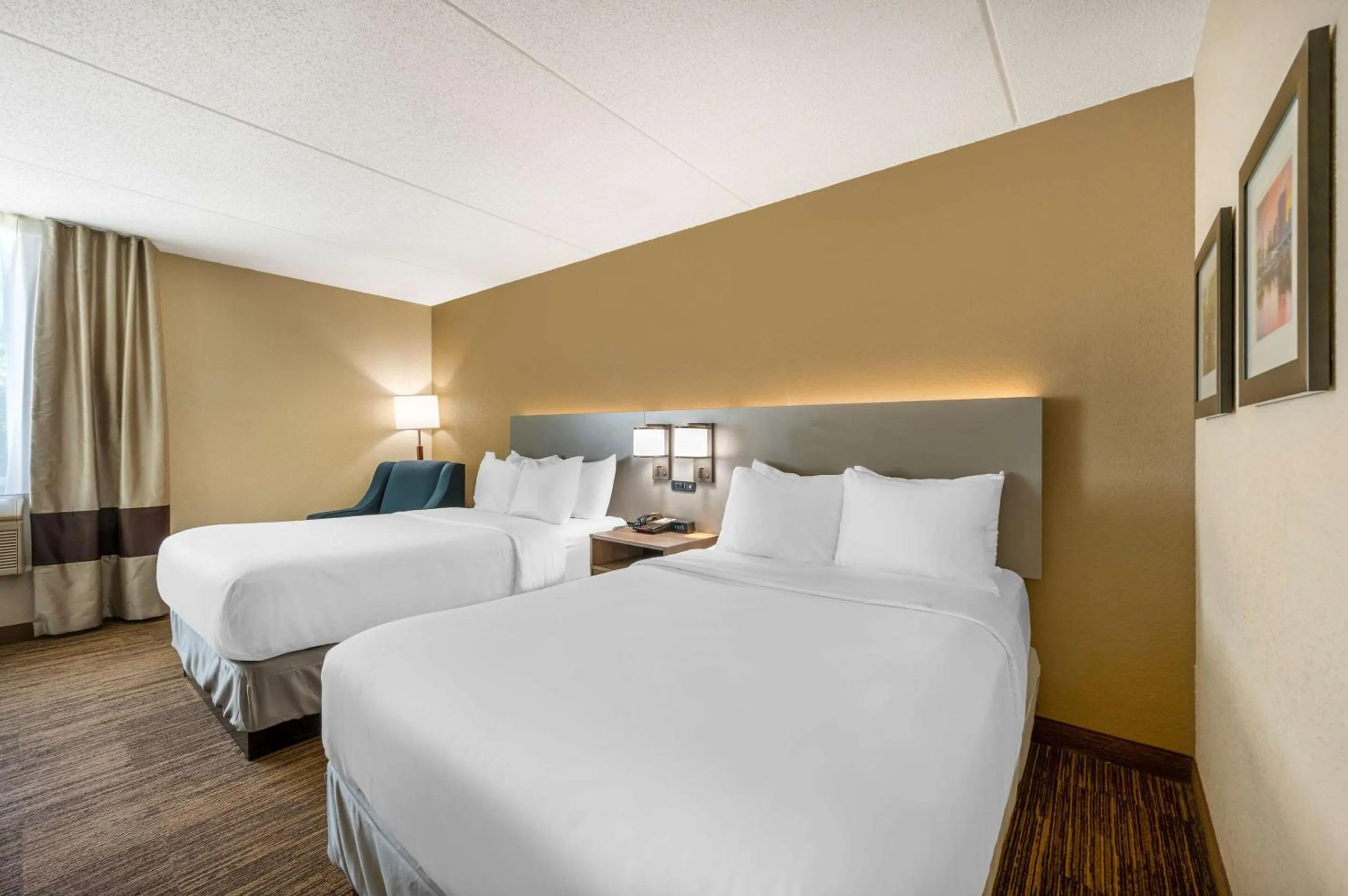 Bedroom, Bed in Comfort Inn & Suites East Hartford - Hartford