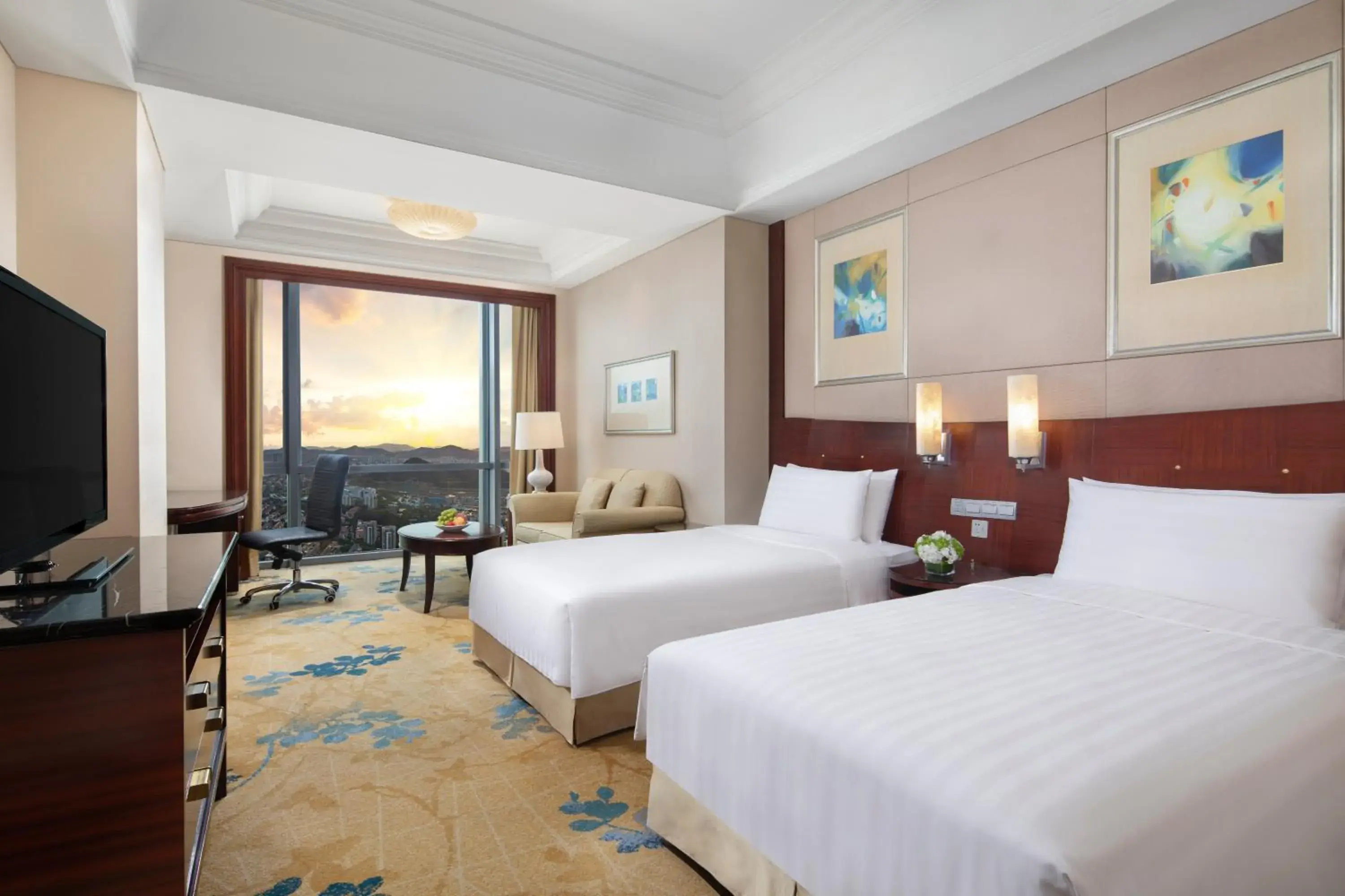 Bed in Shangri-La Suzhou Bed in Shangri-La Suzhou