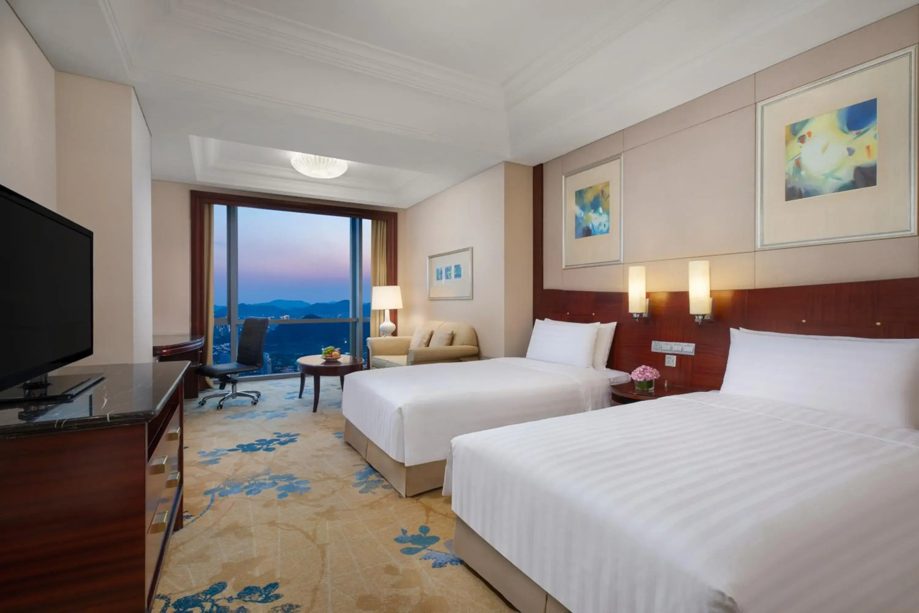 Bed in Shangri-La Suzhou Bed in Shangri-La Suzhou