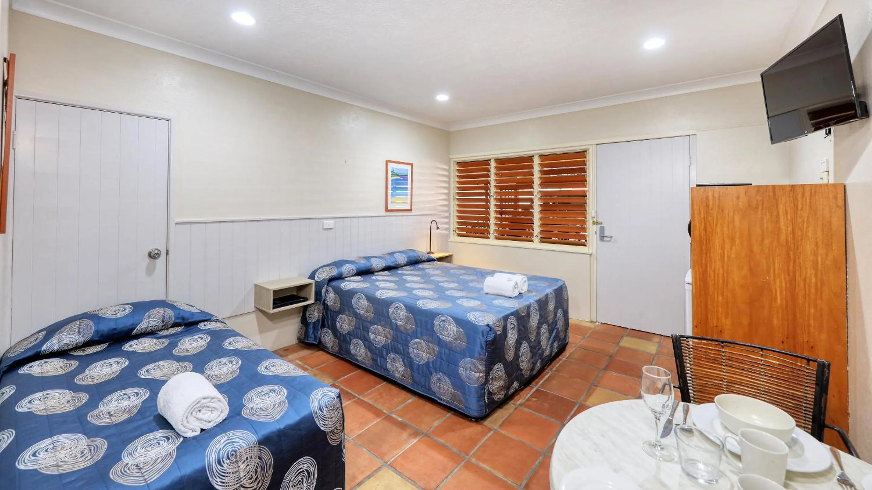 Bedroom, Bed in Mackay Rose Motel