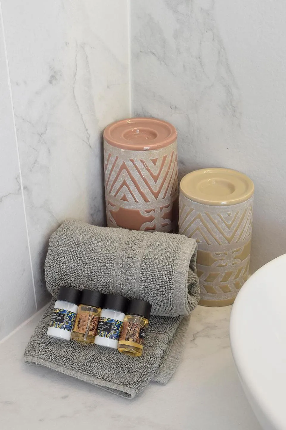 Bathroom in John's Hotel