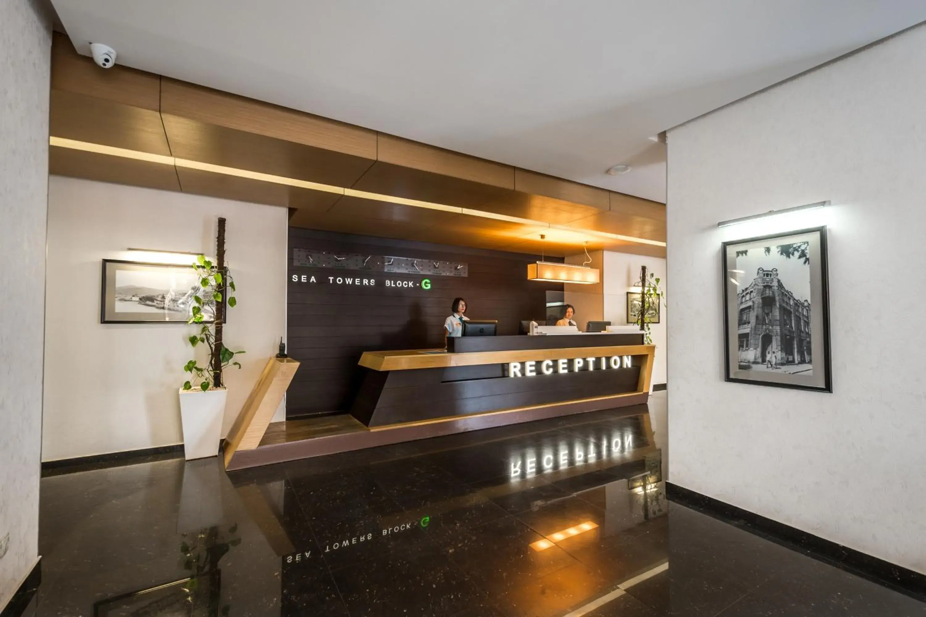 Lobby or reception in Orbi Sea Towers Hotel Official Lobby or reception in Orbi Sea Towers Hotel Official