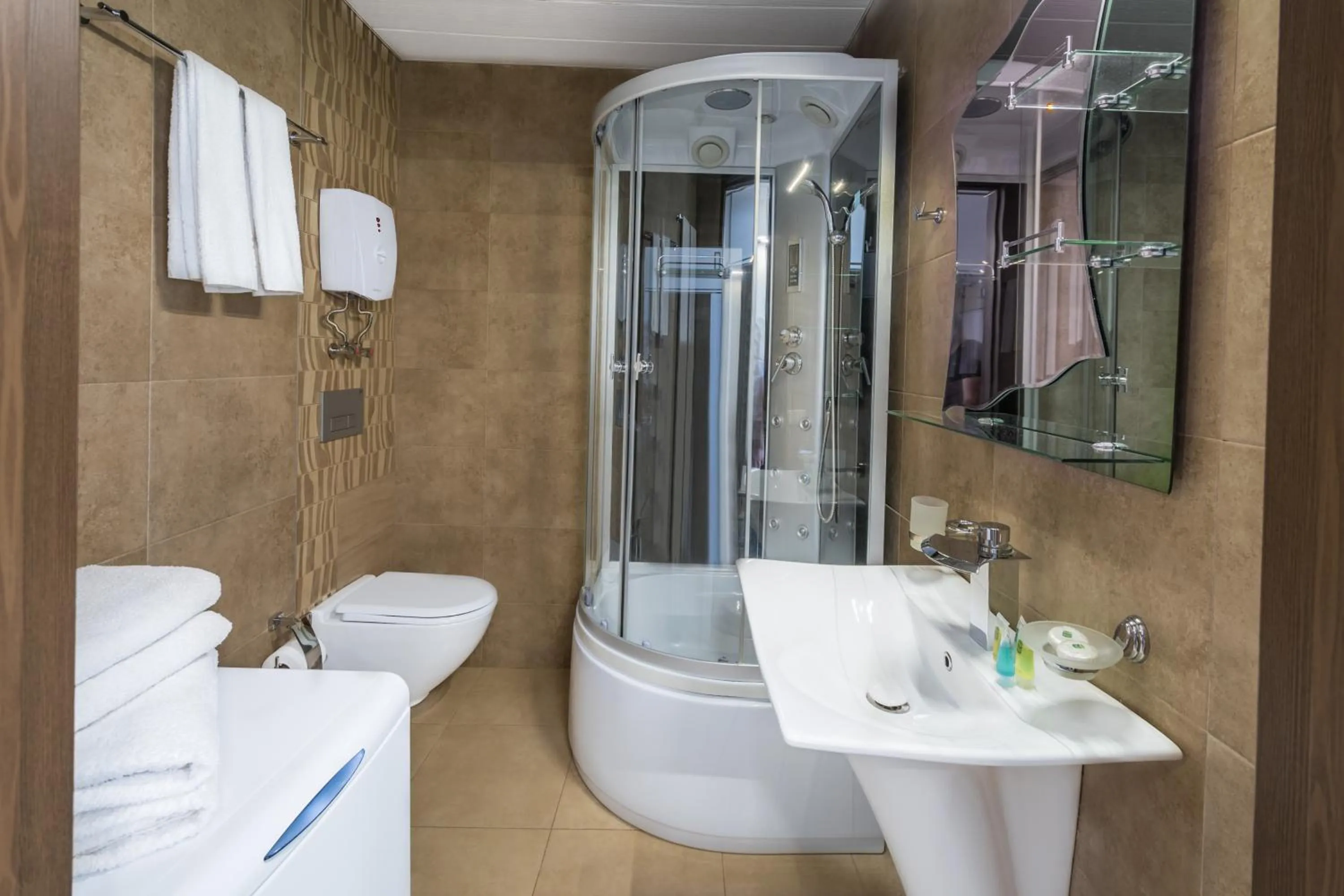Bathroom in Orbi Sea Towers Hotel Official