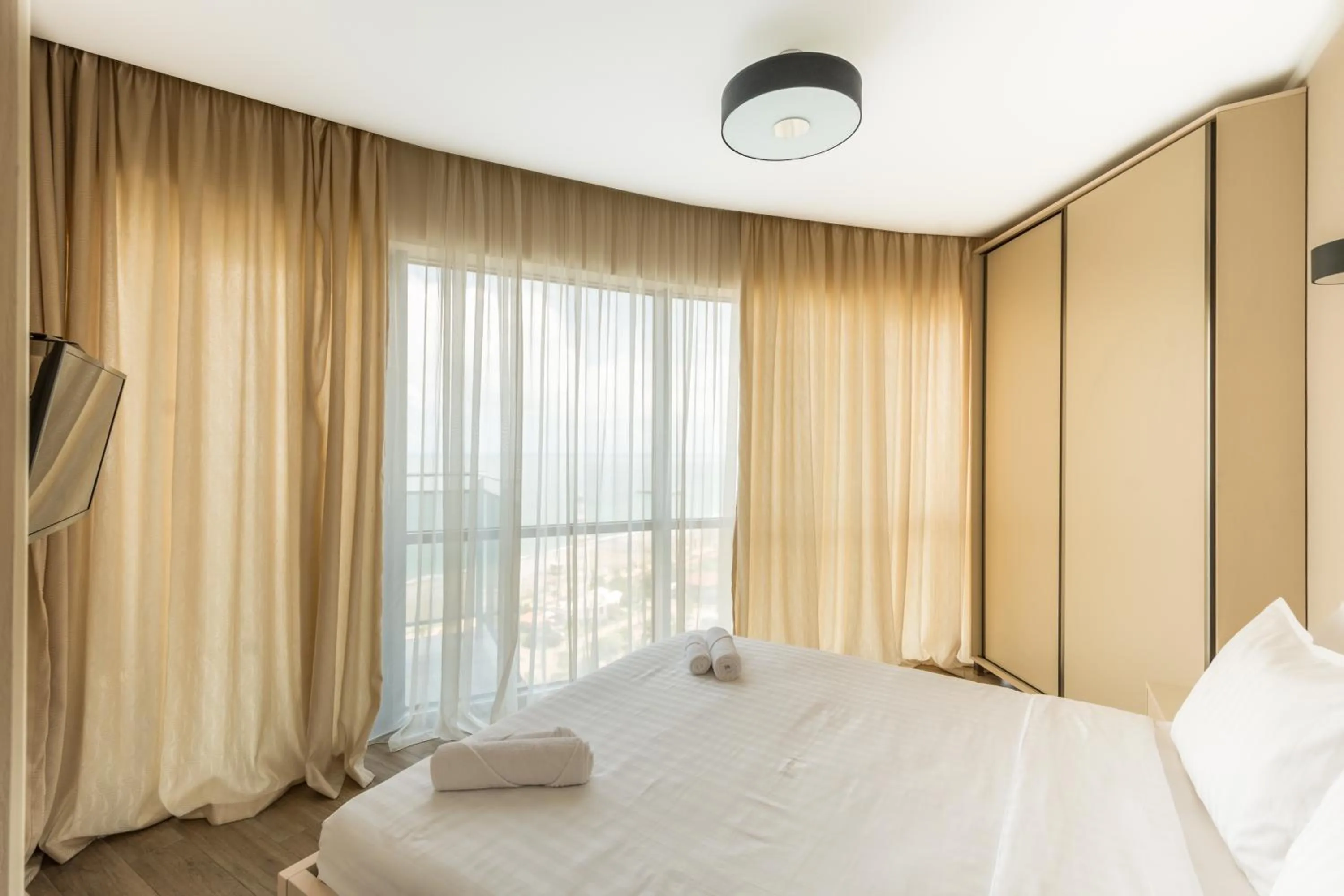 Bedroom, Bed in Orbi Sea Towers Hotel Official