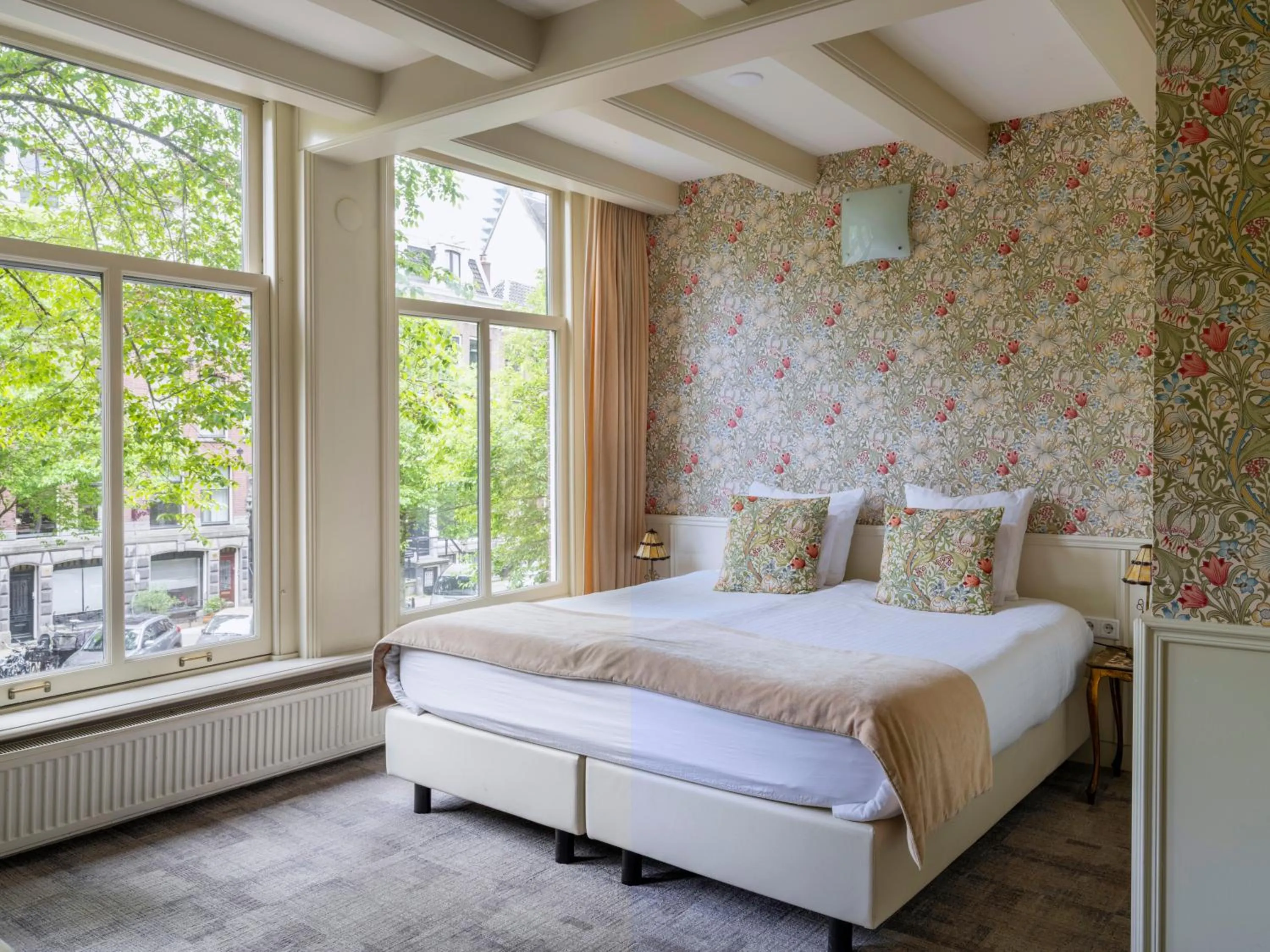 View (from property/room), Bed in 't Hotel