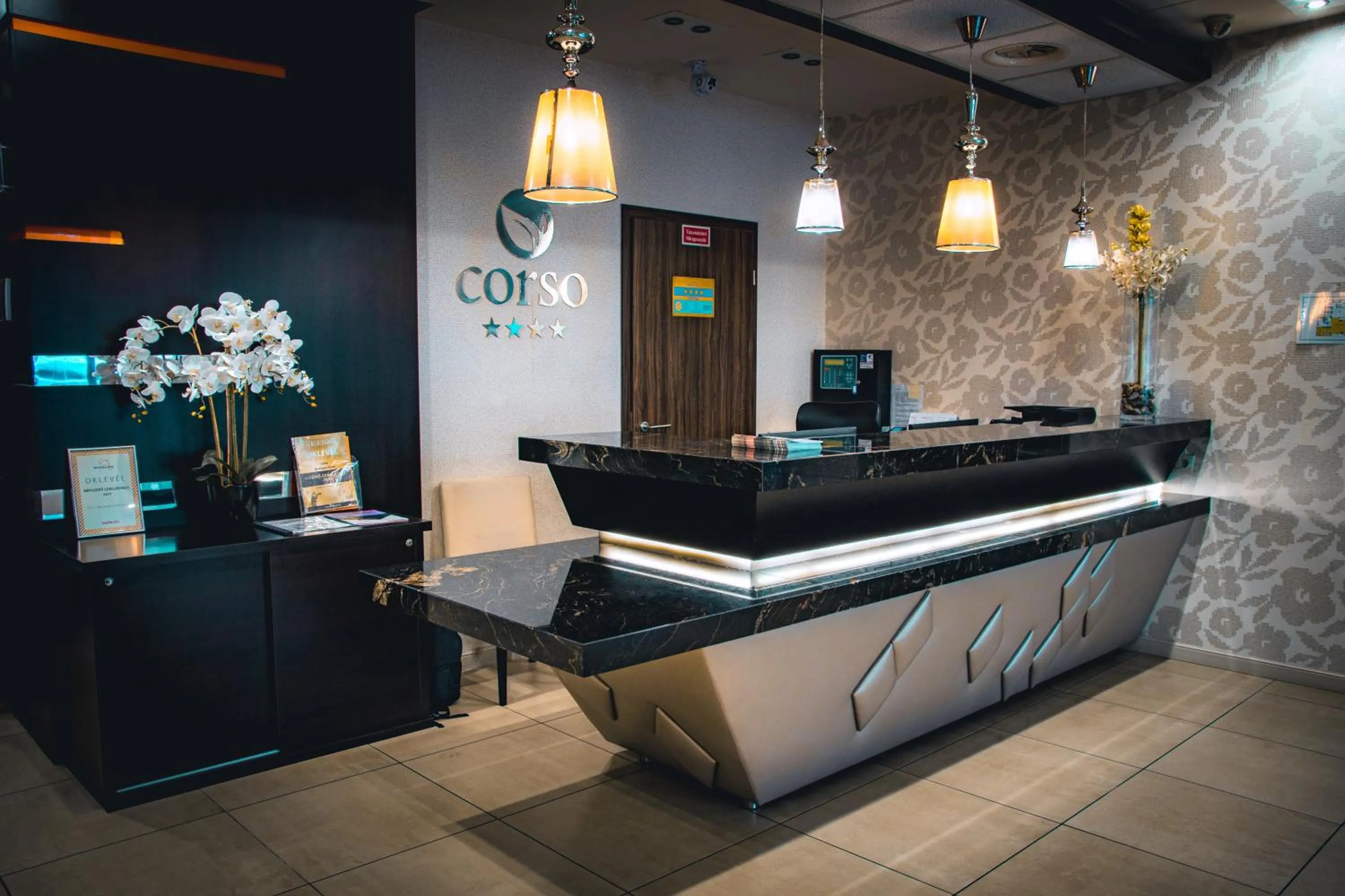 Lobby or reception in Corso Boutique Hotel