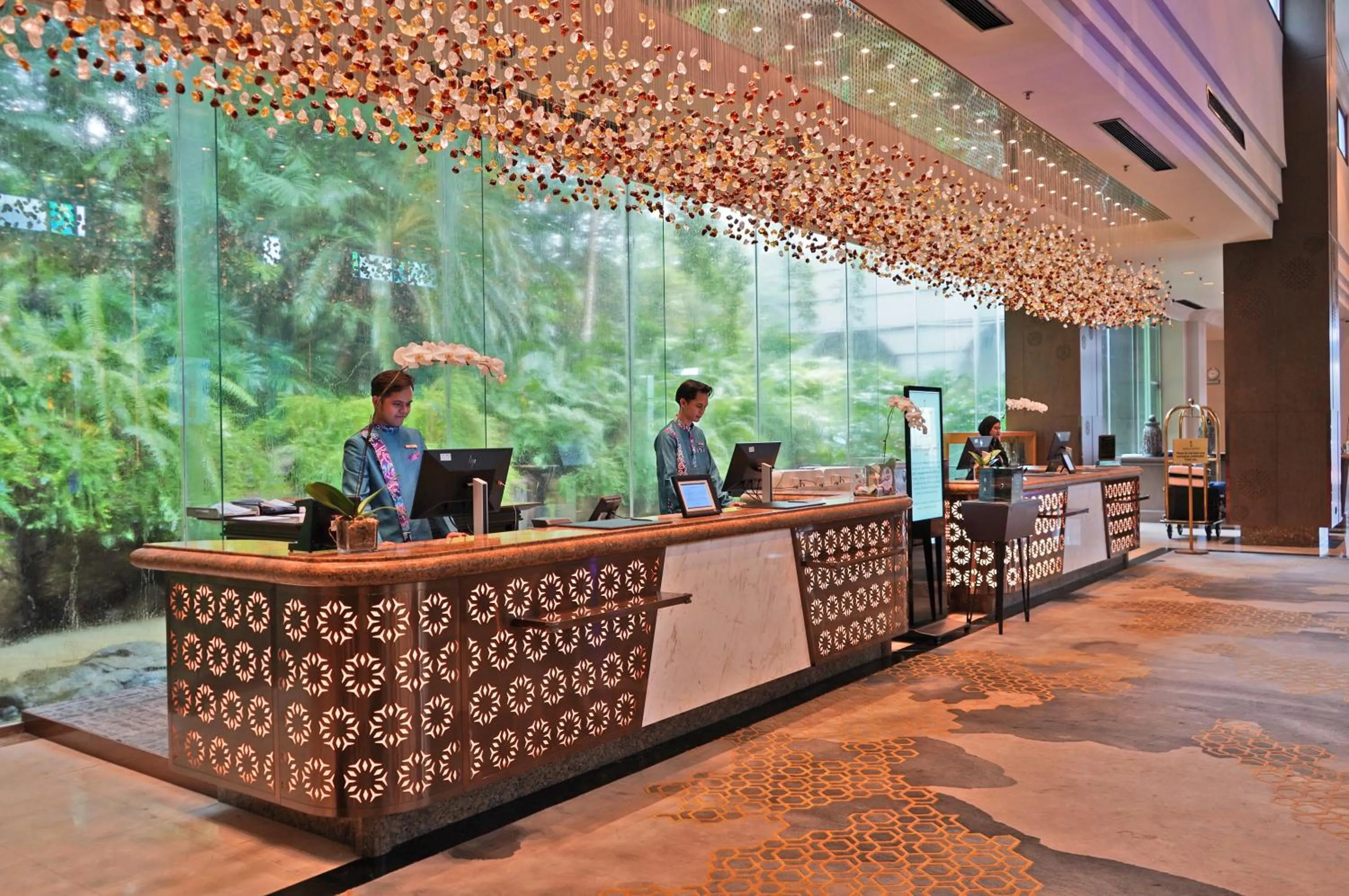 Lobby or reception in Sama Sama Hotel KLIA