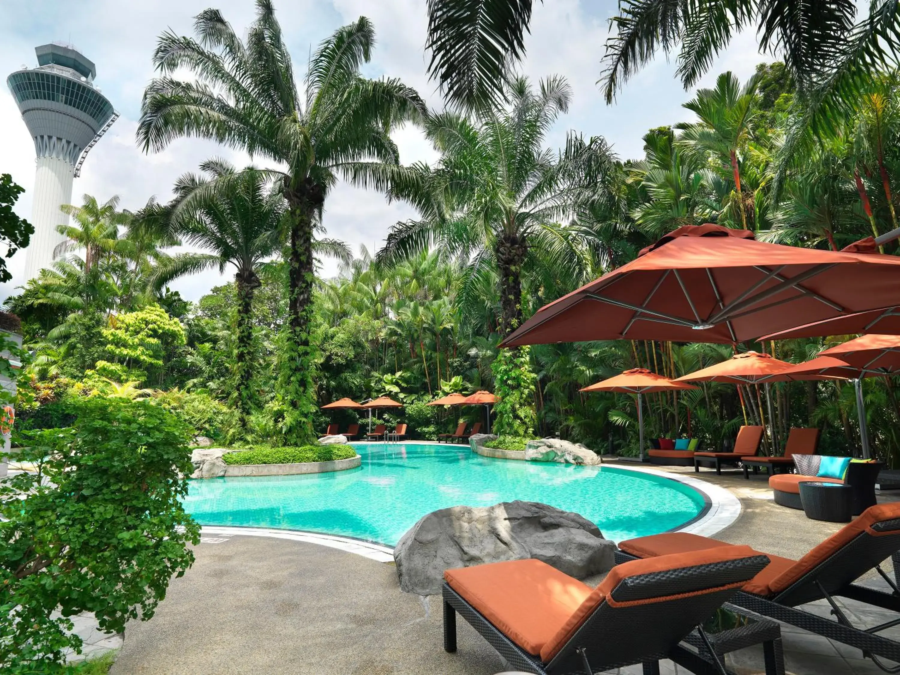 Swimming pool in Sama Sama Hotel KLIA Swimming pool in Sama Sama Hotel KLIA