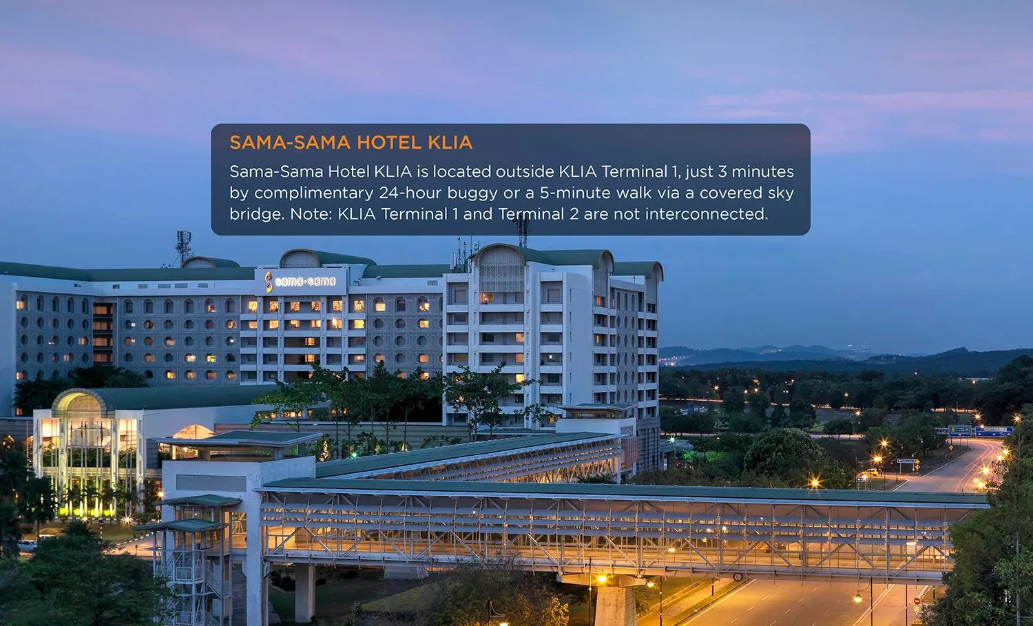 Property building in Sama Sama Hotel KLIA
