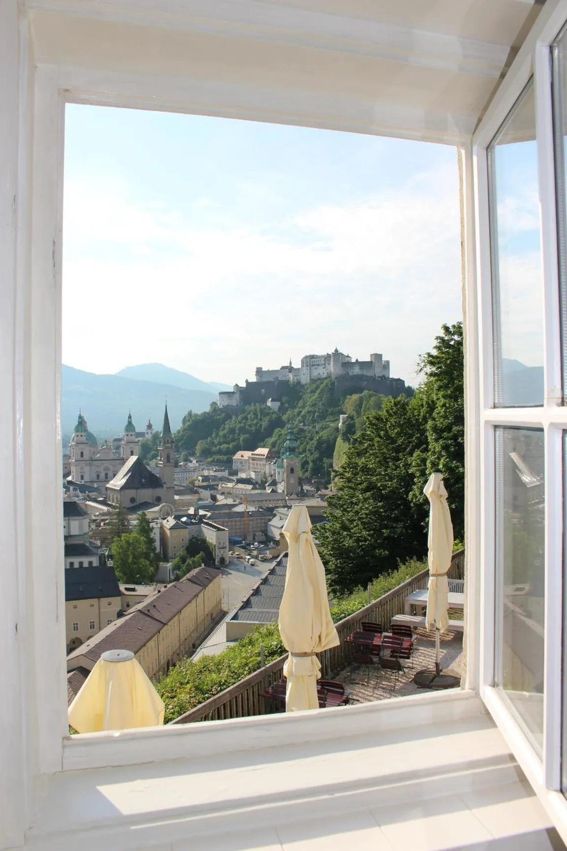 View (from property/room) in Stadtalm Naturfreundehaus
