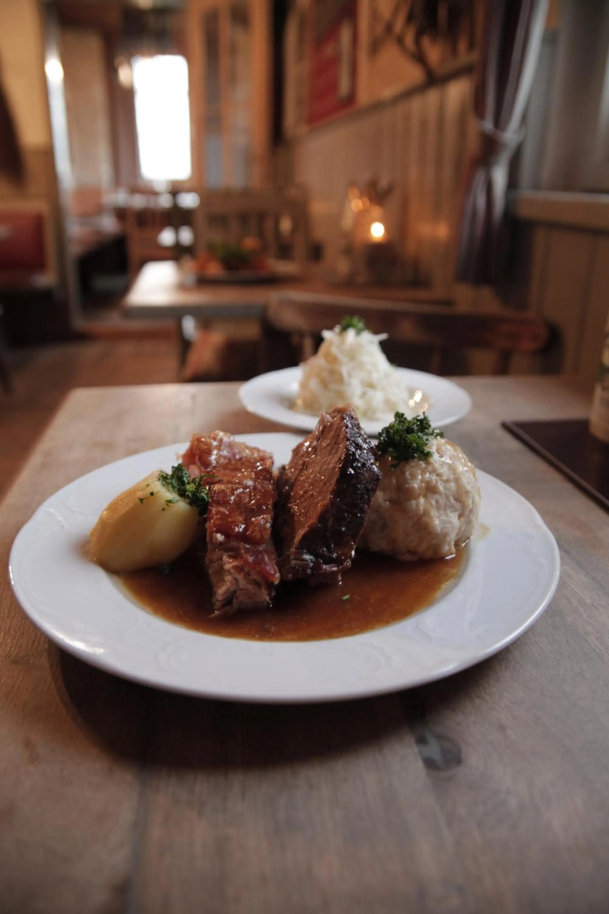 Food close-up in Stadtalm Naturfreundehaus