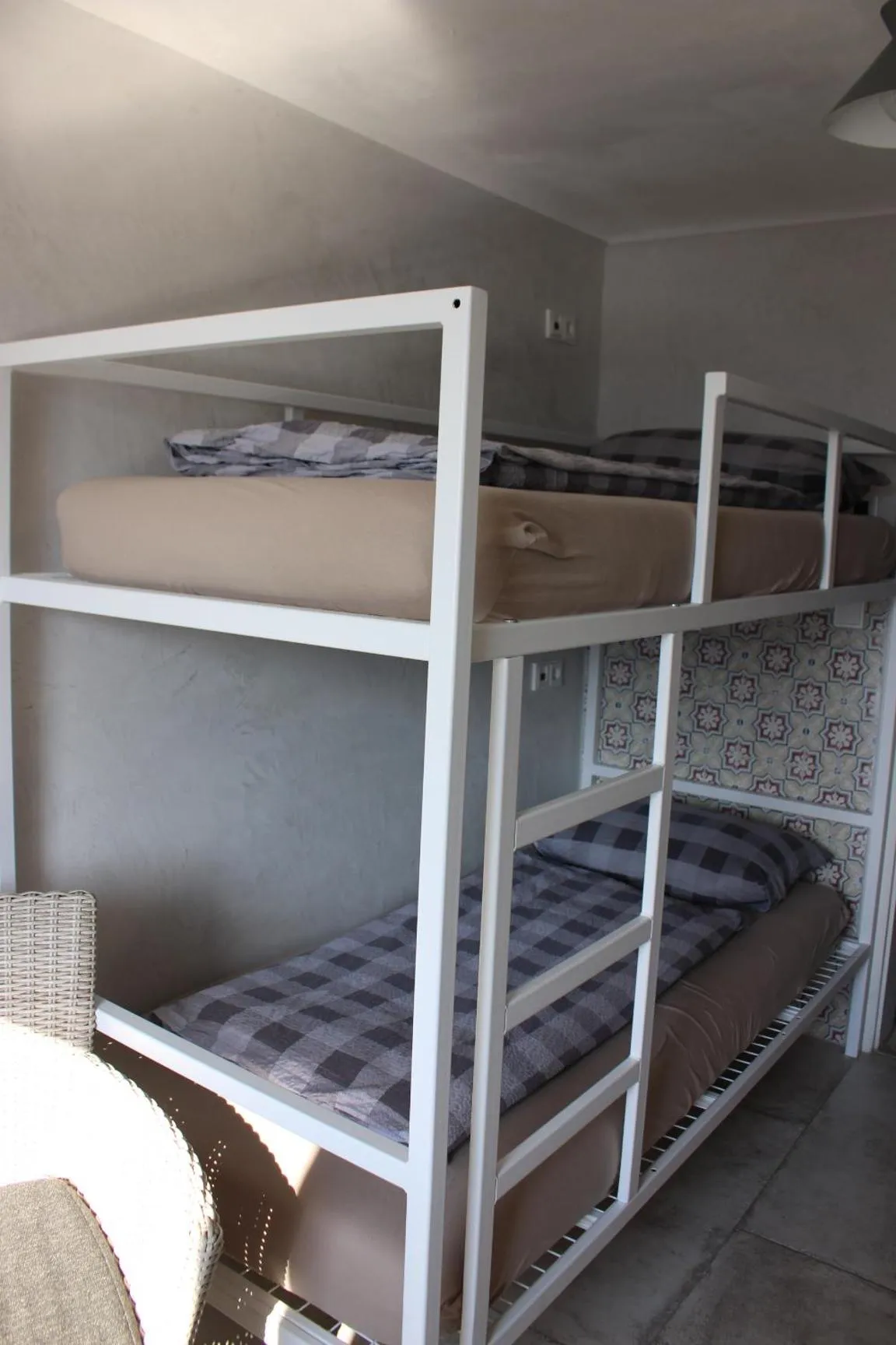 bunk bed, Bed in Stadtalm Naturfreundehaus