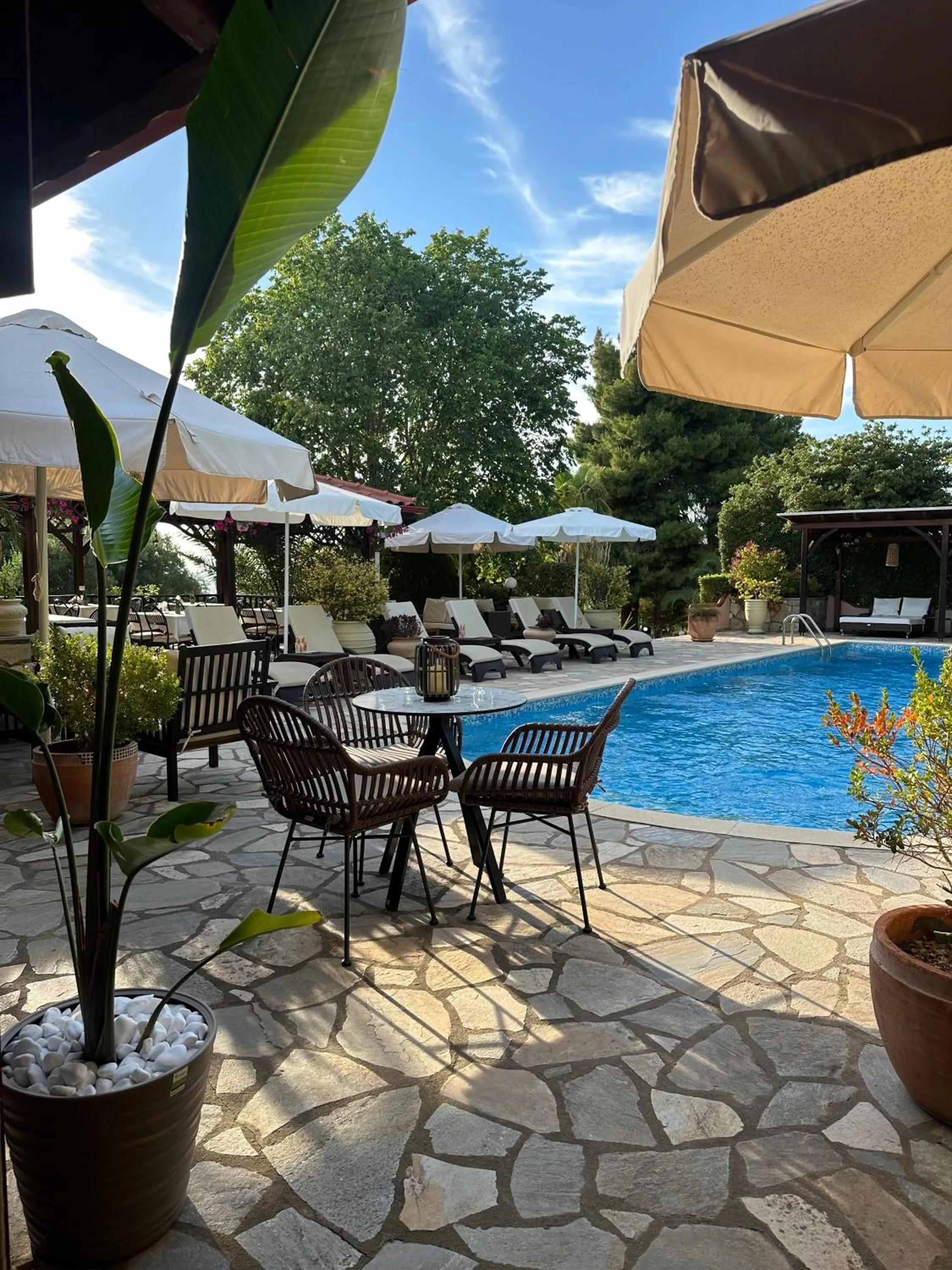 Property building in Agrili Apartments & Rooms