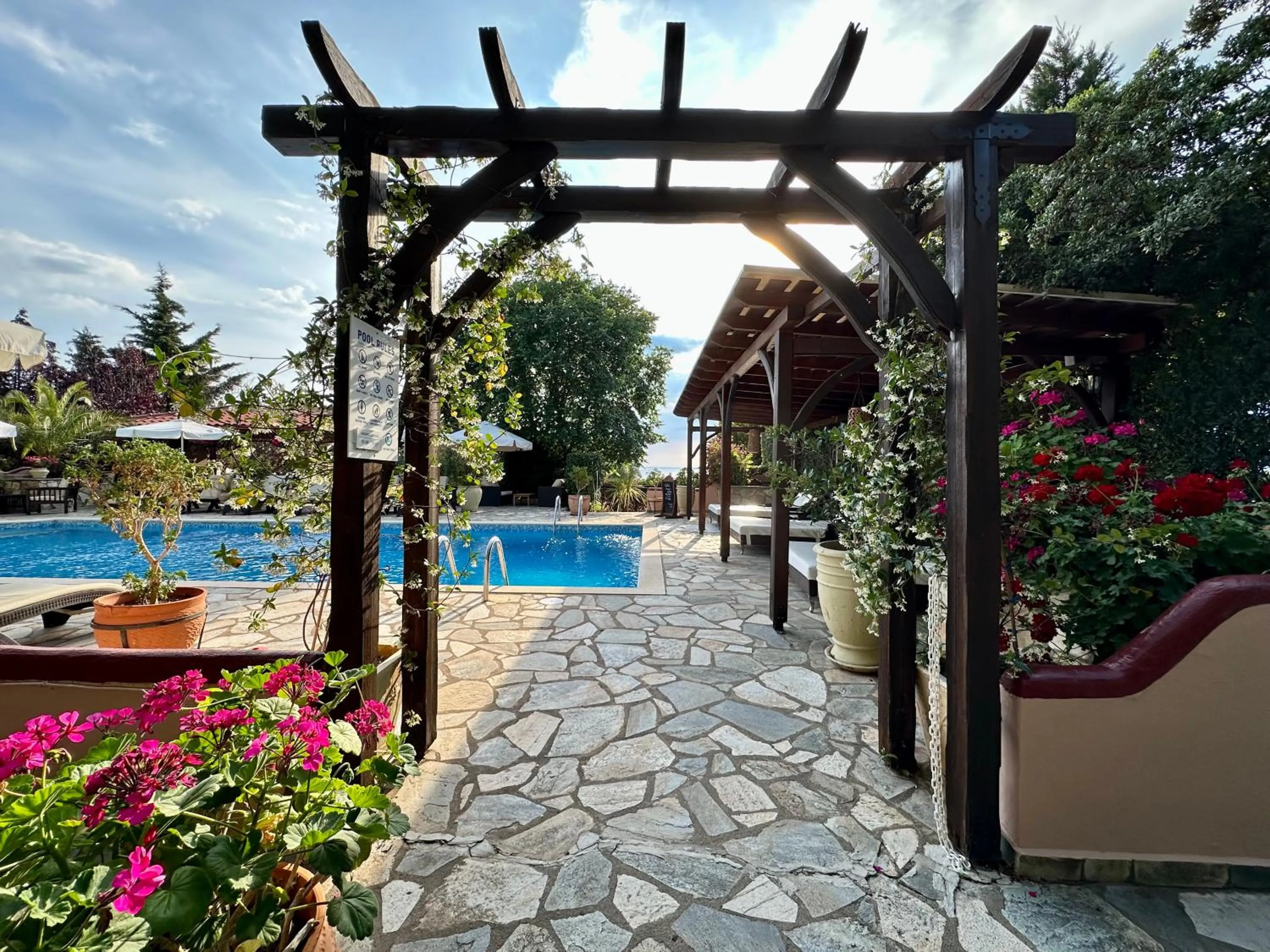 Property building in Agrili Apartments & Rooms