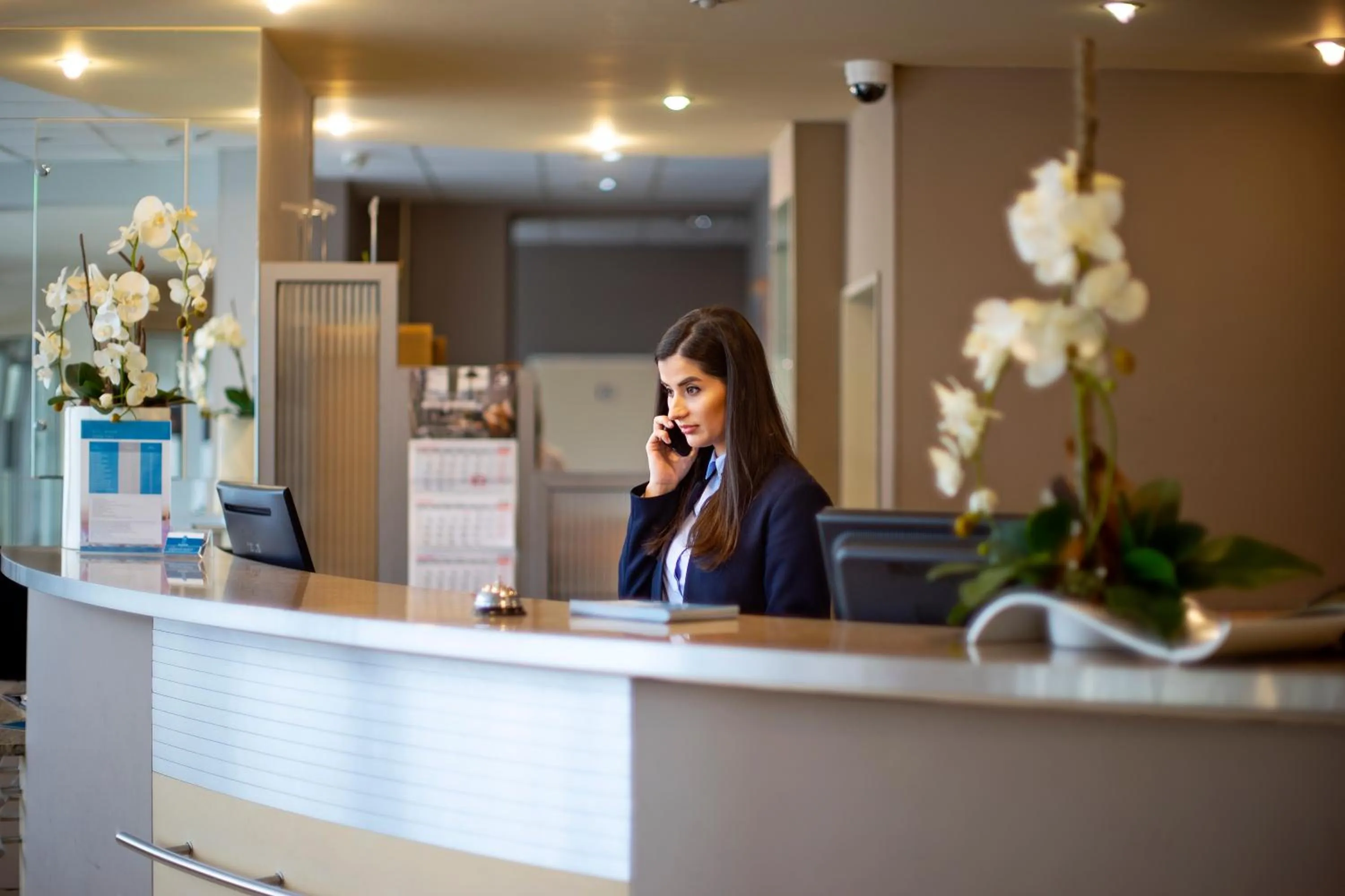 Lobby or reception in Hotel Wodnik