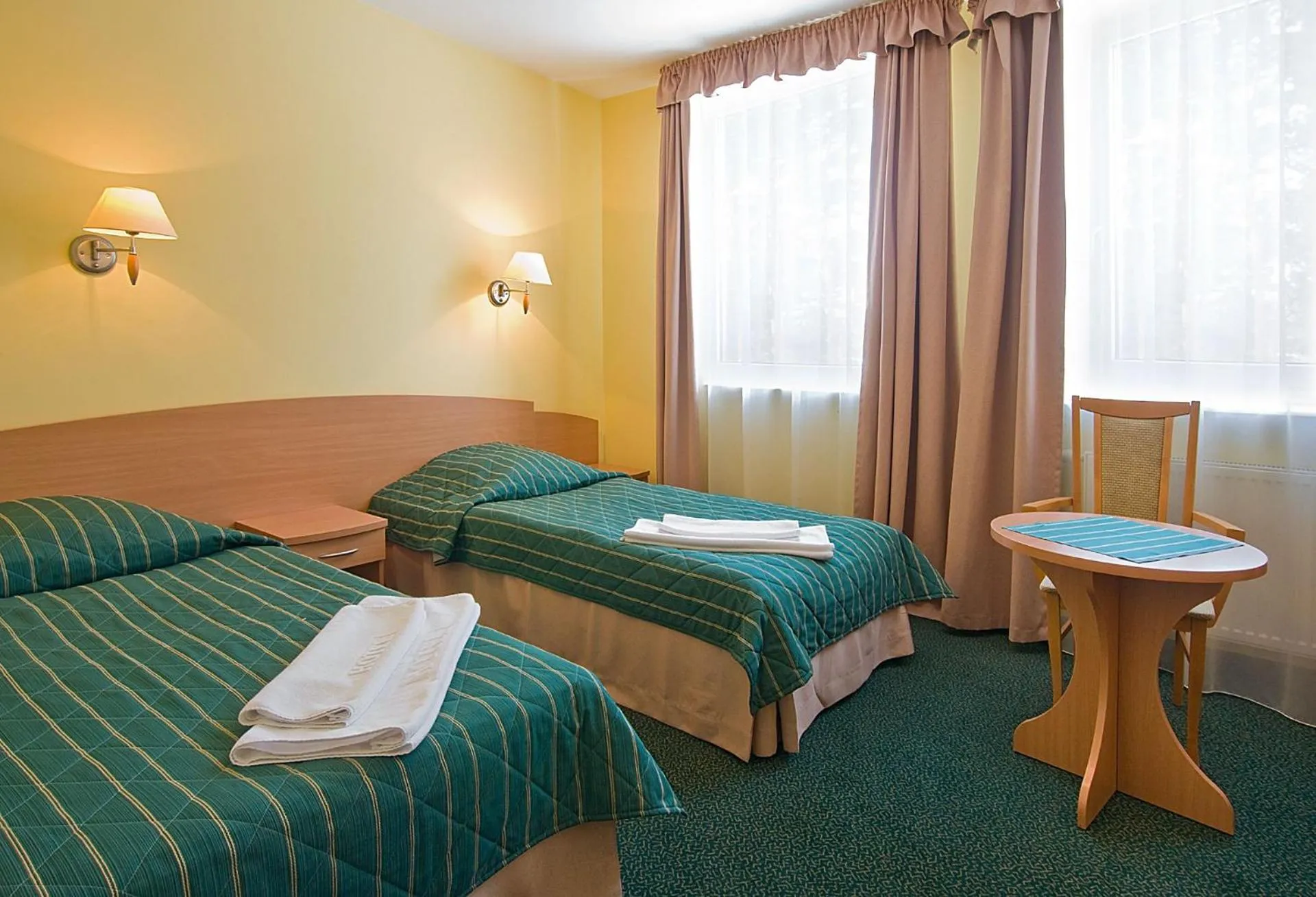 Bedroom, Bed in Hotel Wodnik