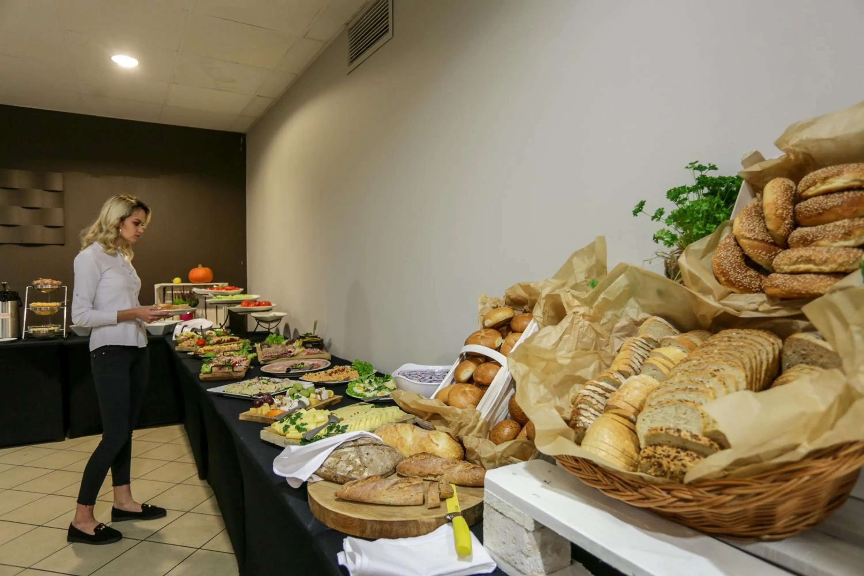 Breakfast in Hotel Wodnik