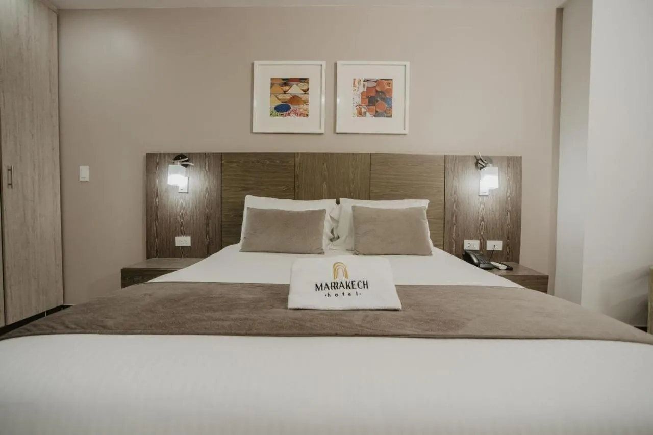 Bed in Hotel Marrakech Cali