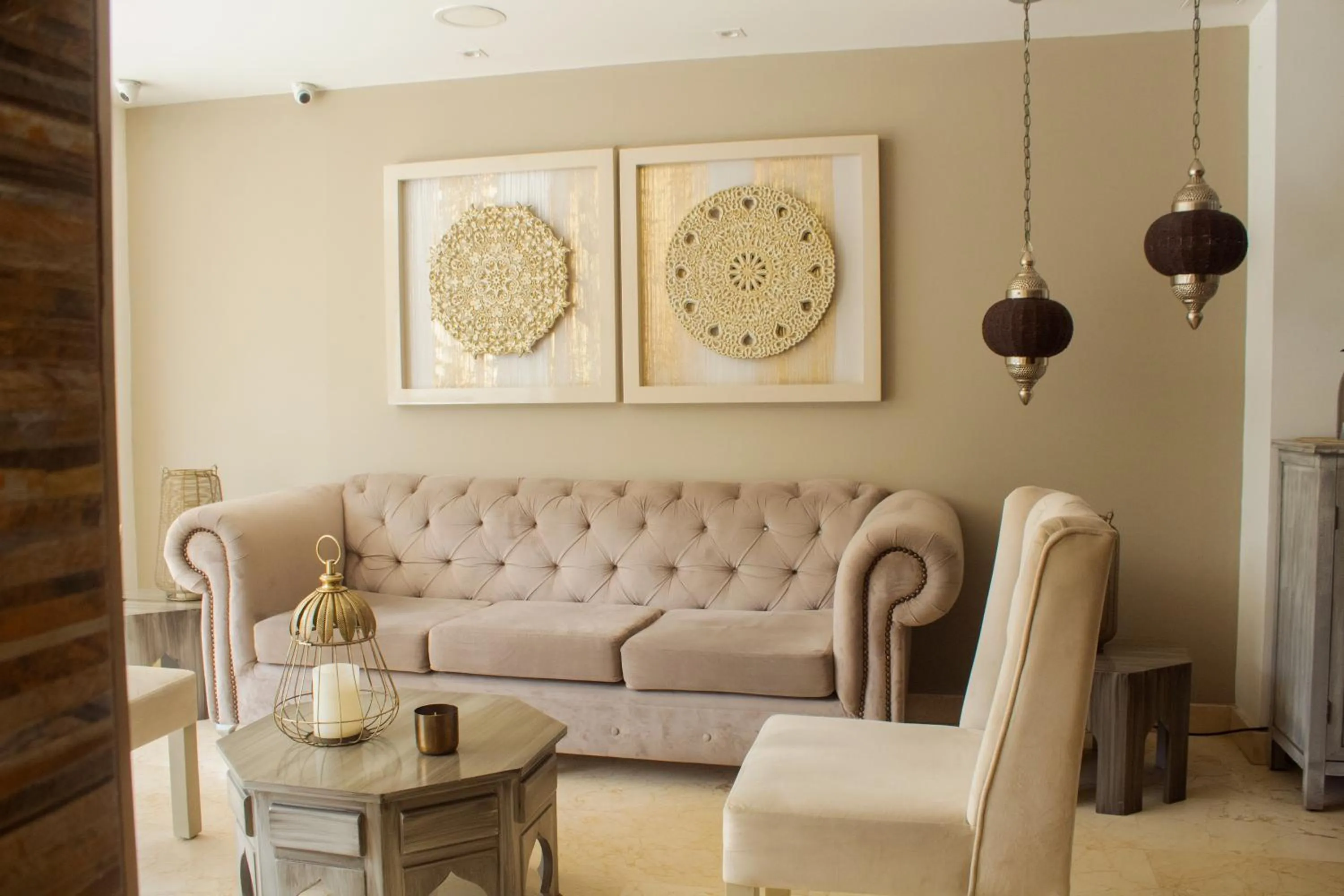 Lobby or reception in Hotel Marrakech Cali