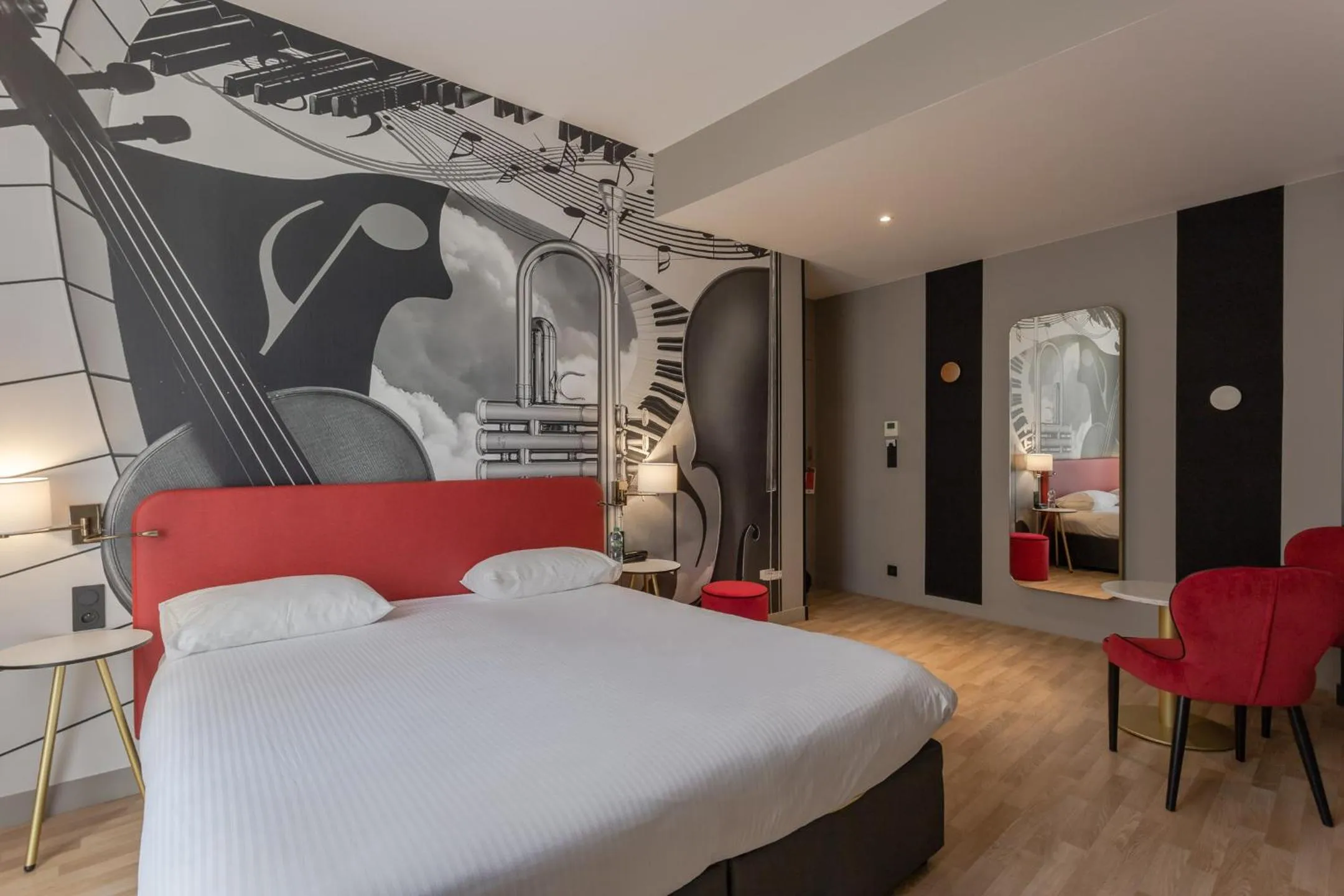 Bed in Ibis Styles Toulouse Capitole