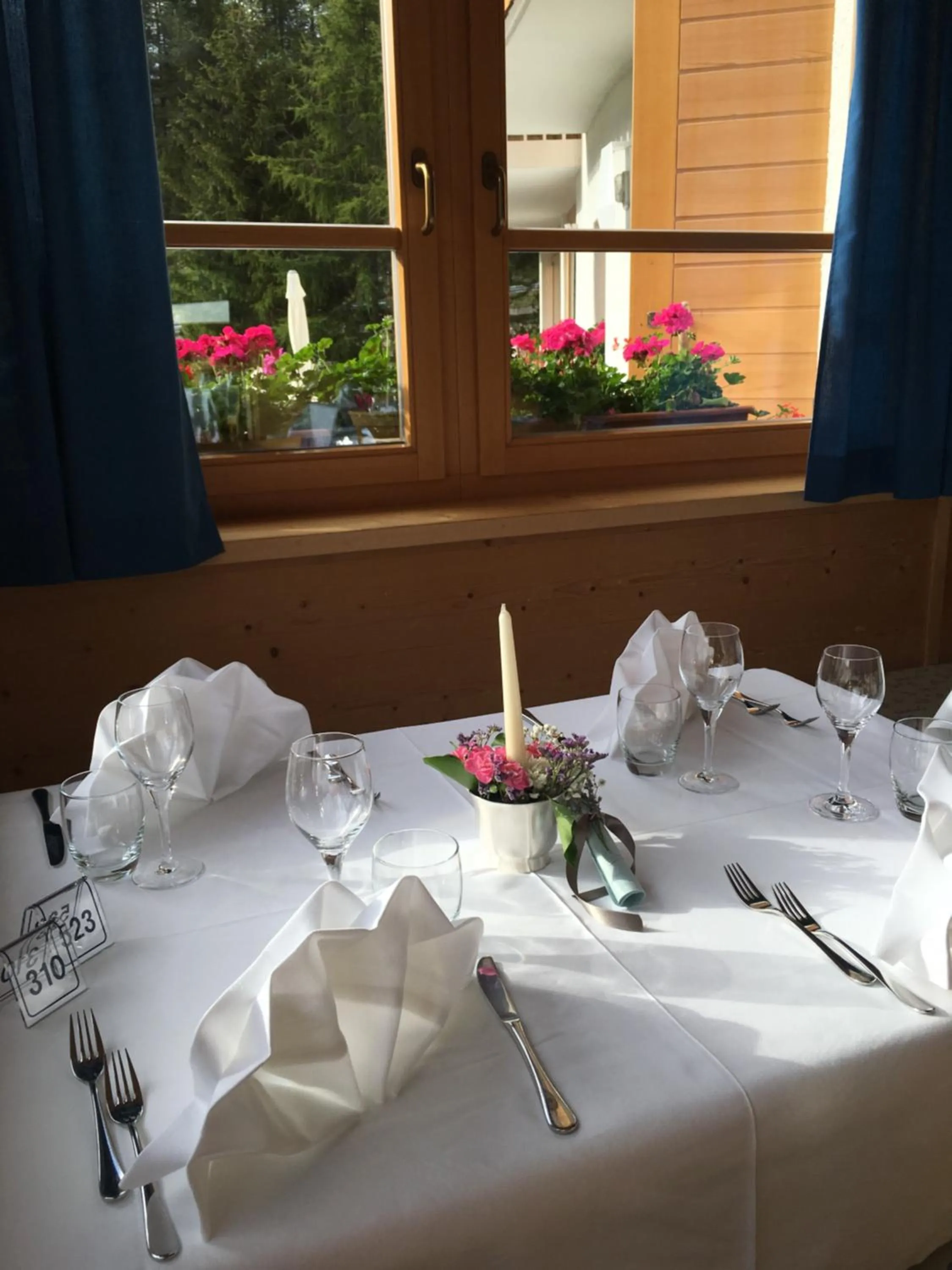 Restaurant/places to eat in Hotel Meisules