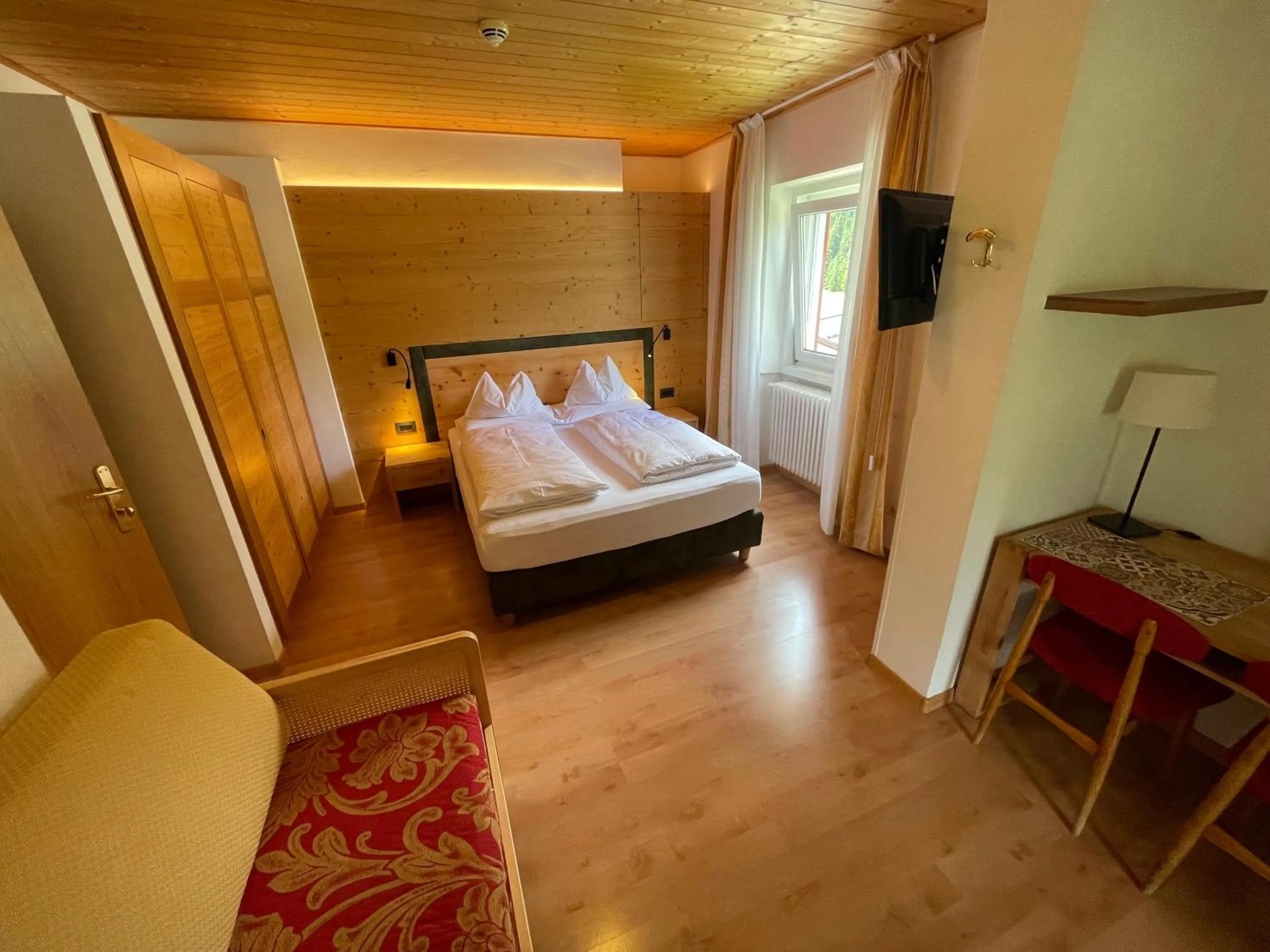 Bed in Hotel Meisules