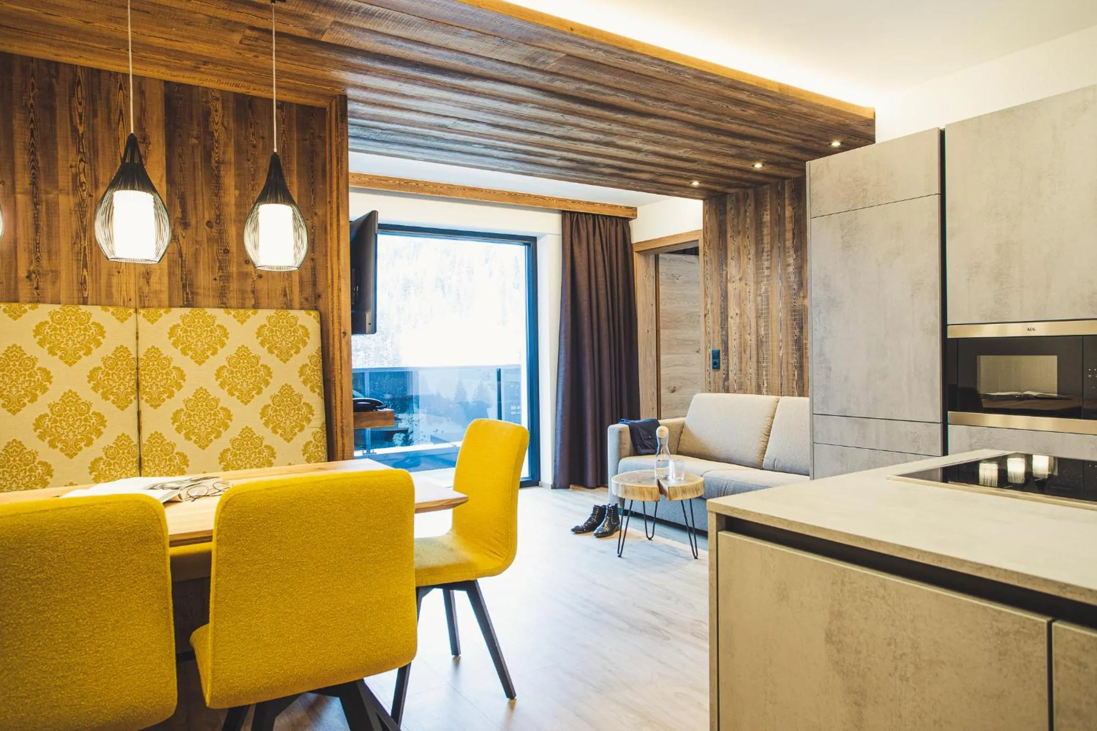 Living room in Austria Aparthotel