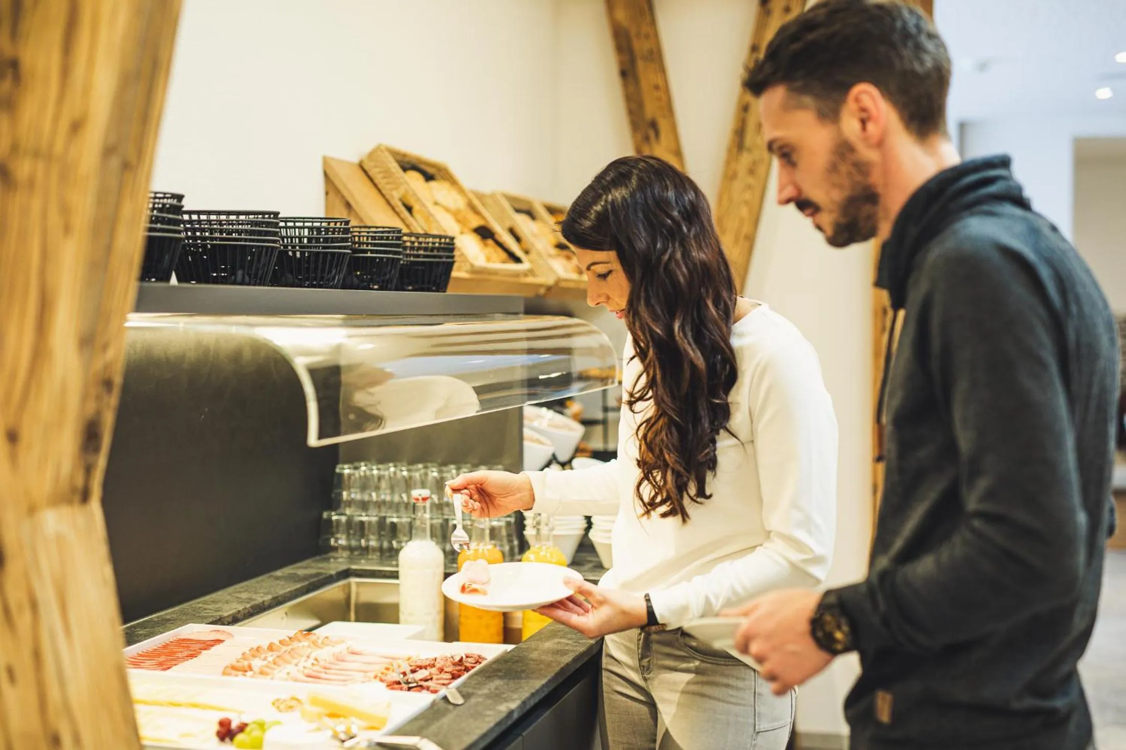 Buffet breakfast in Austria Aparthotel
