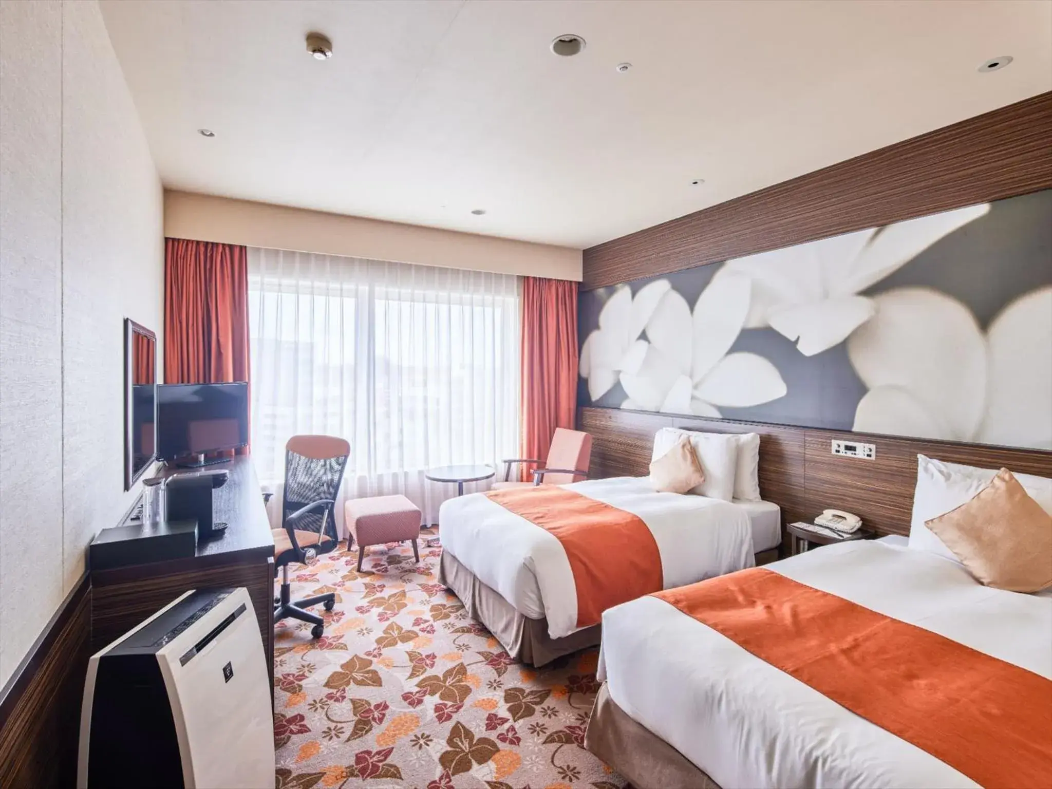 Bed in Okinawa NaHaNa Hotel & Spa Bed in Okinawa NaHaNa Hotel & Spa