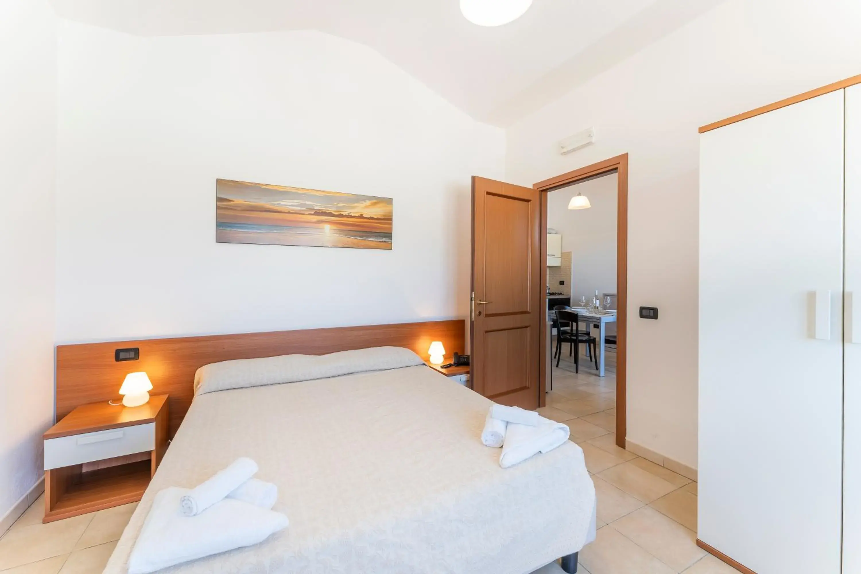 Bed in Residence Le Fontane Bed in Residence Le Fontane