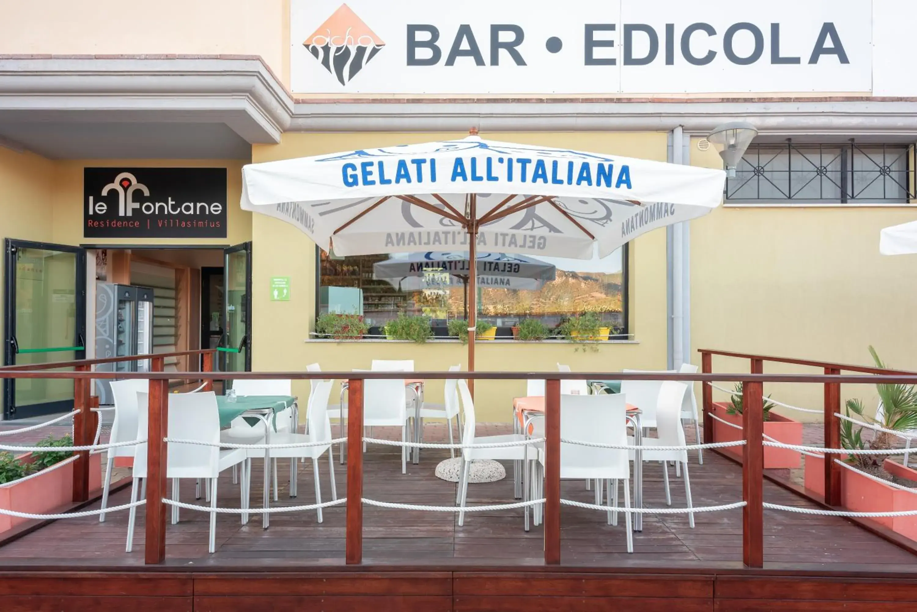 Restaurant/places to eat in Residence Le Fontane Restaurant/places to eat in Residence Le Fontane