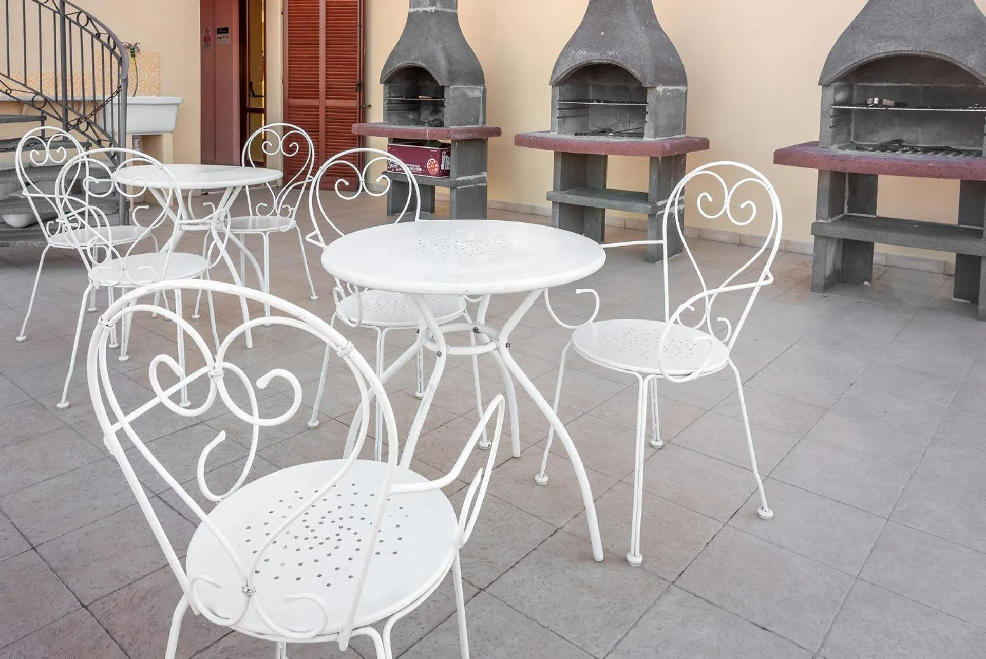 BBQ facilities in Residence Le Fontane