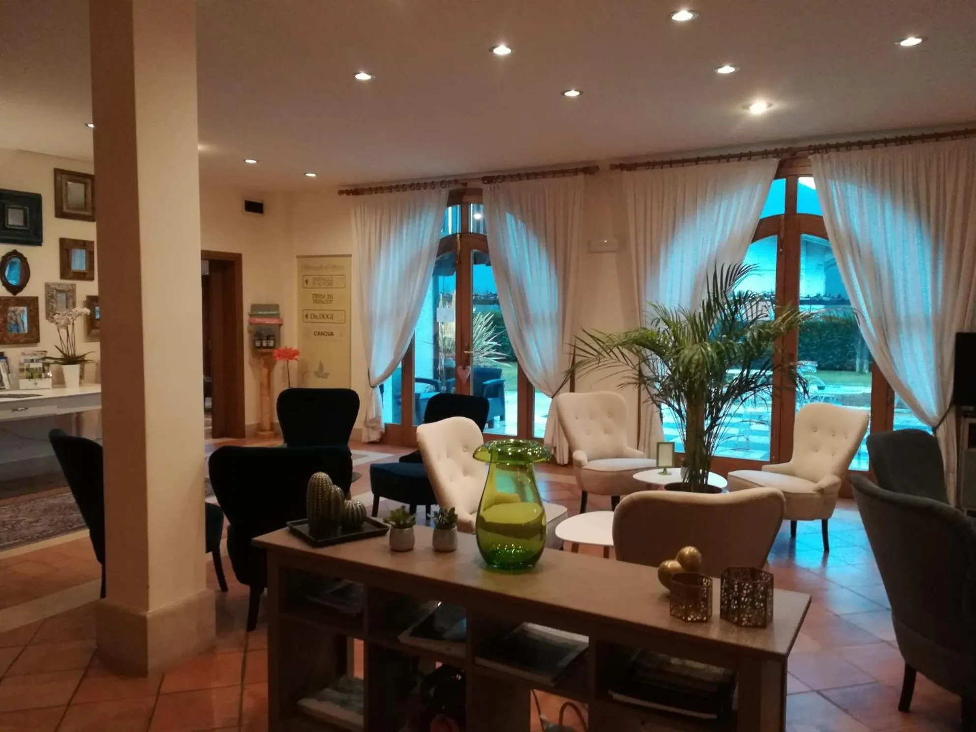 Lobby or reception in Hotel Villaguarda Prosecco Area
