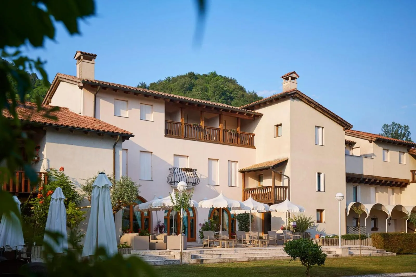 Balcony/Terrace in Hotel Villaguarda Prosecco Area