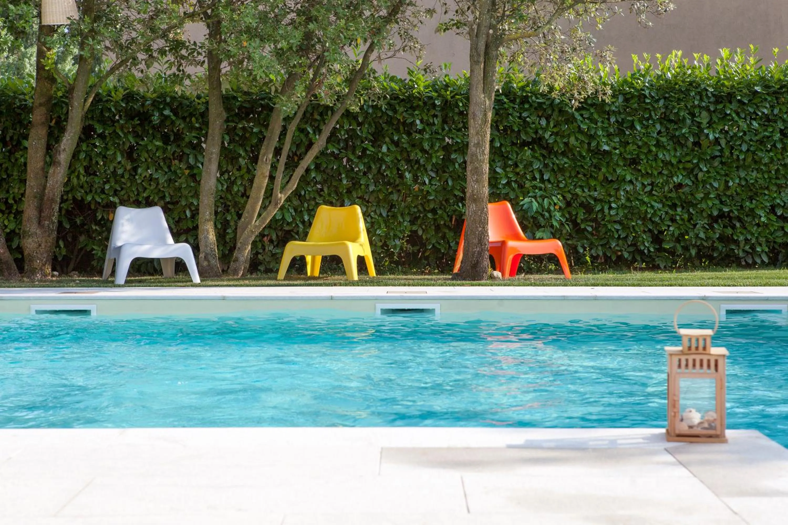Swimming pool in Hotel Villaguarda Prosecco Area