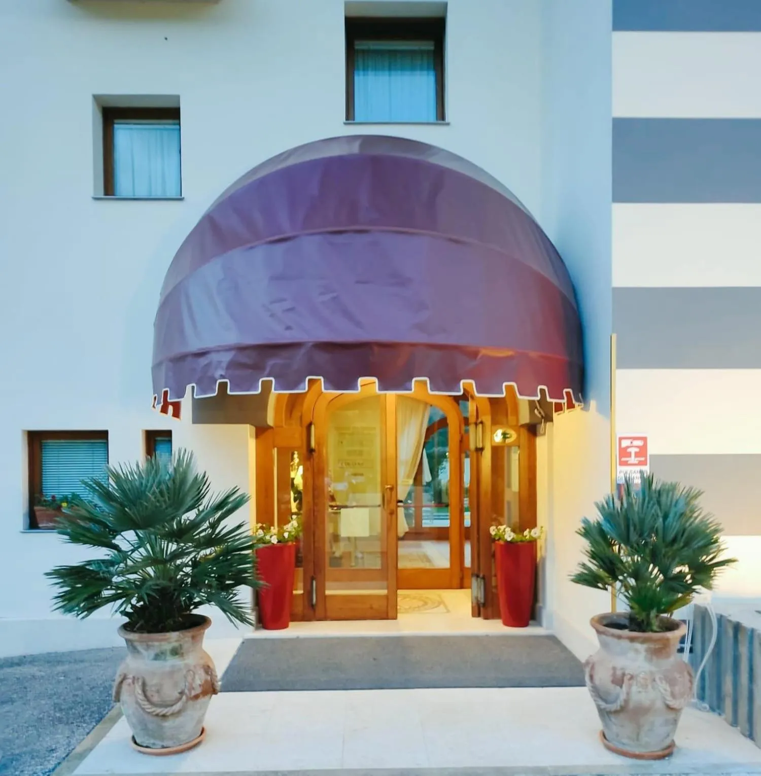 Property building in Hotel Villaguarda Prosecco Area