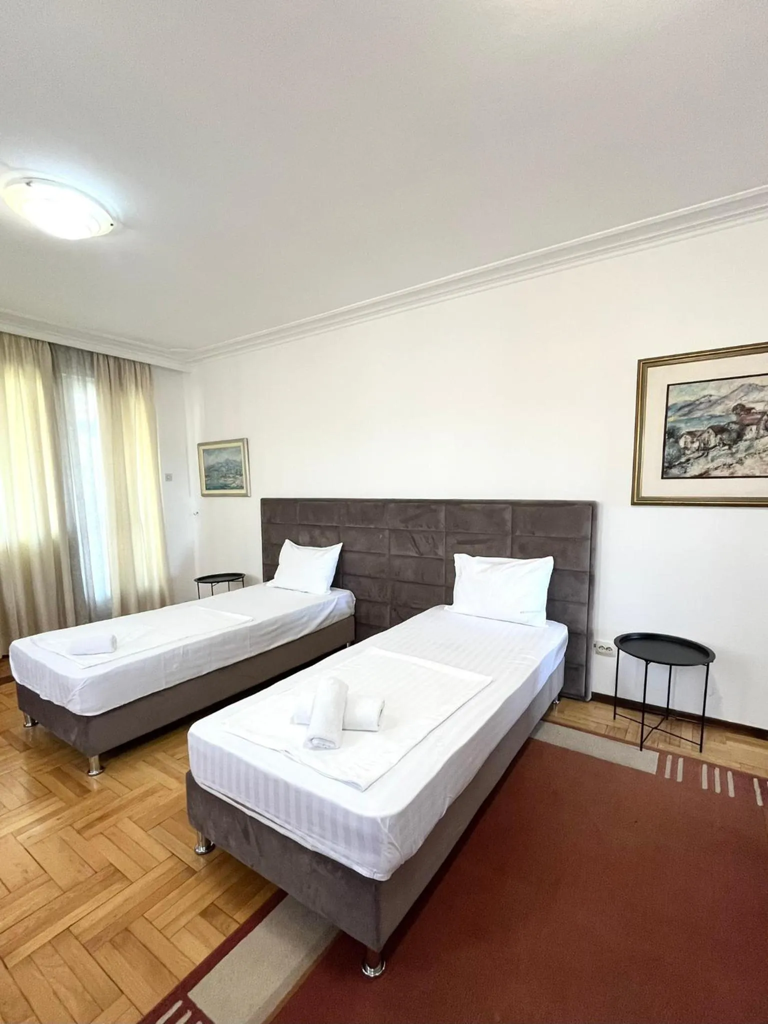 Bedroom, Bed in Hotel Bojatours