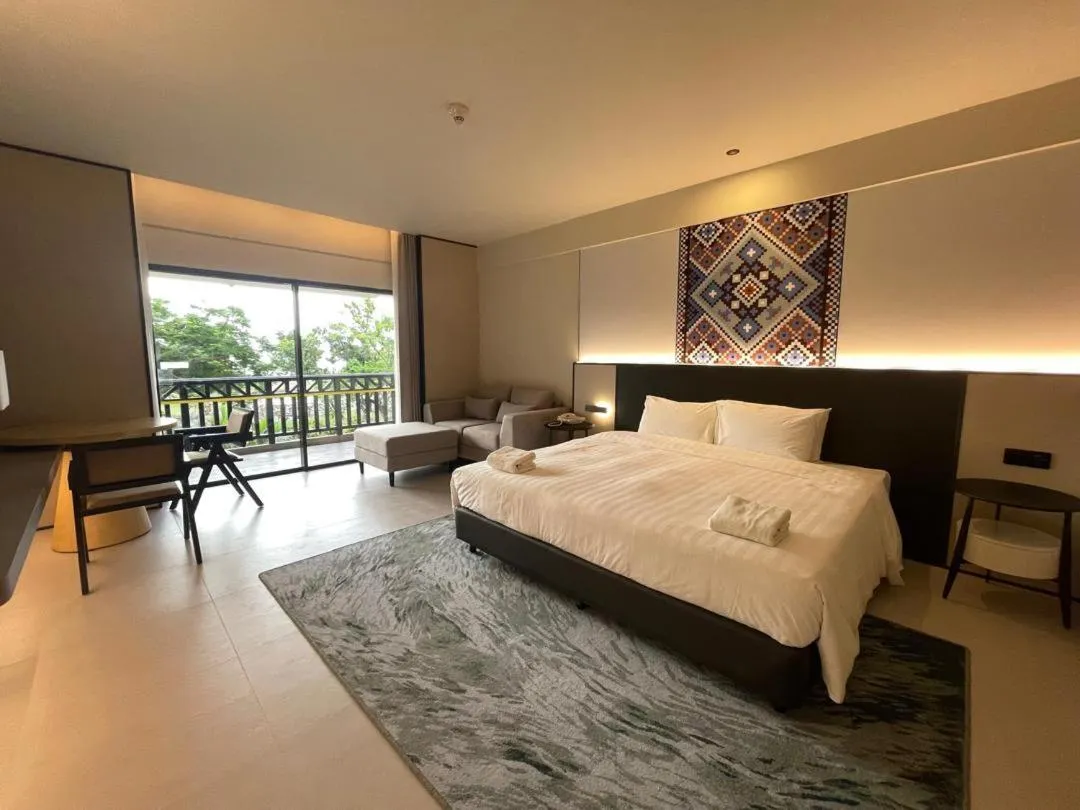 Bed in Nexus Resort & Spa Karambunai