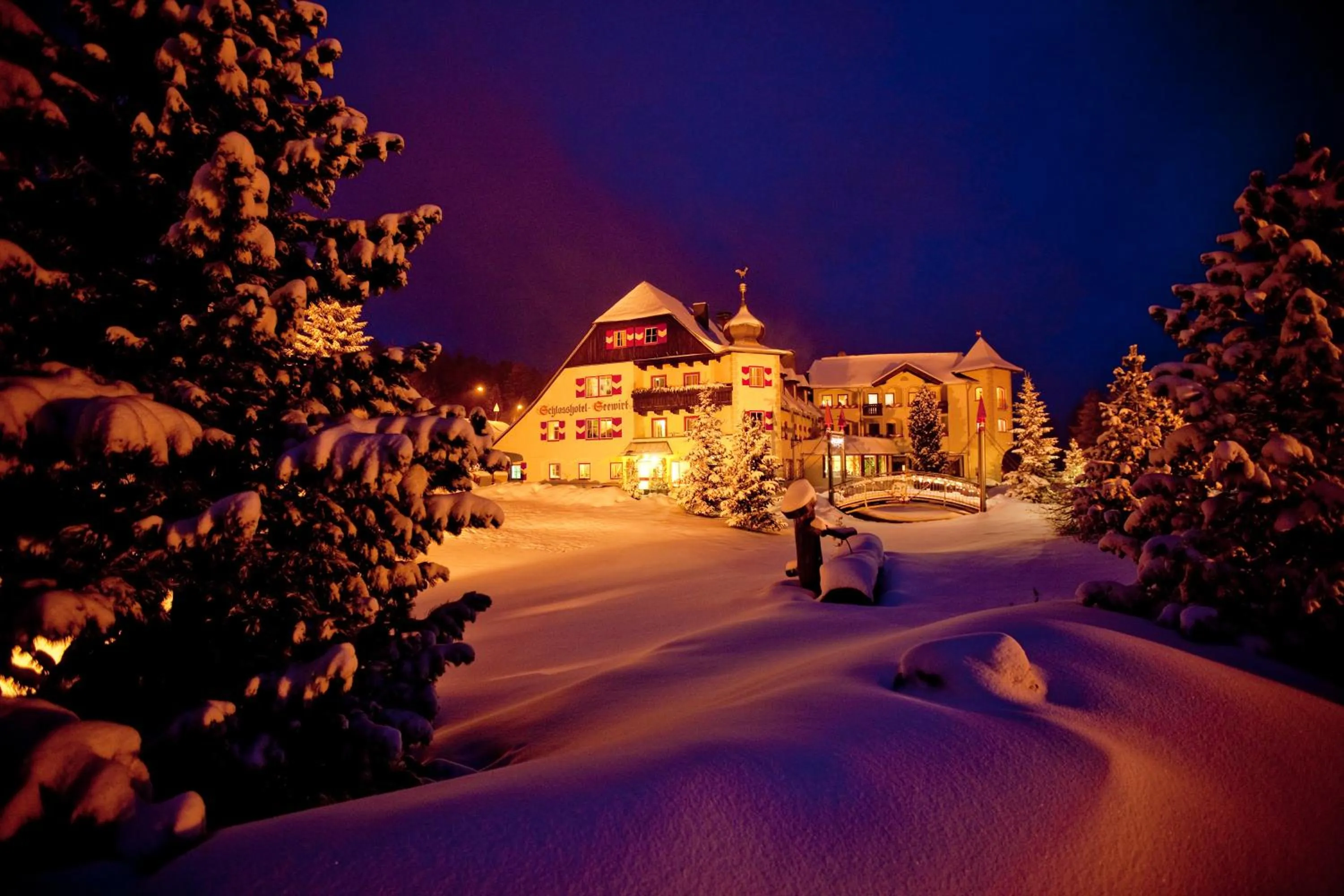 Property building in Schlosshotel Seewirt