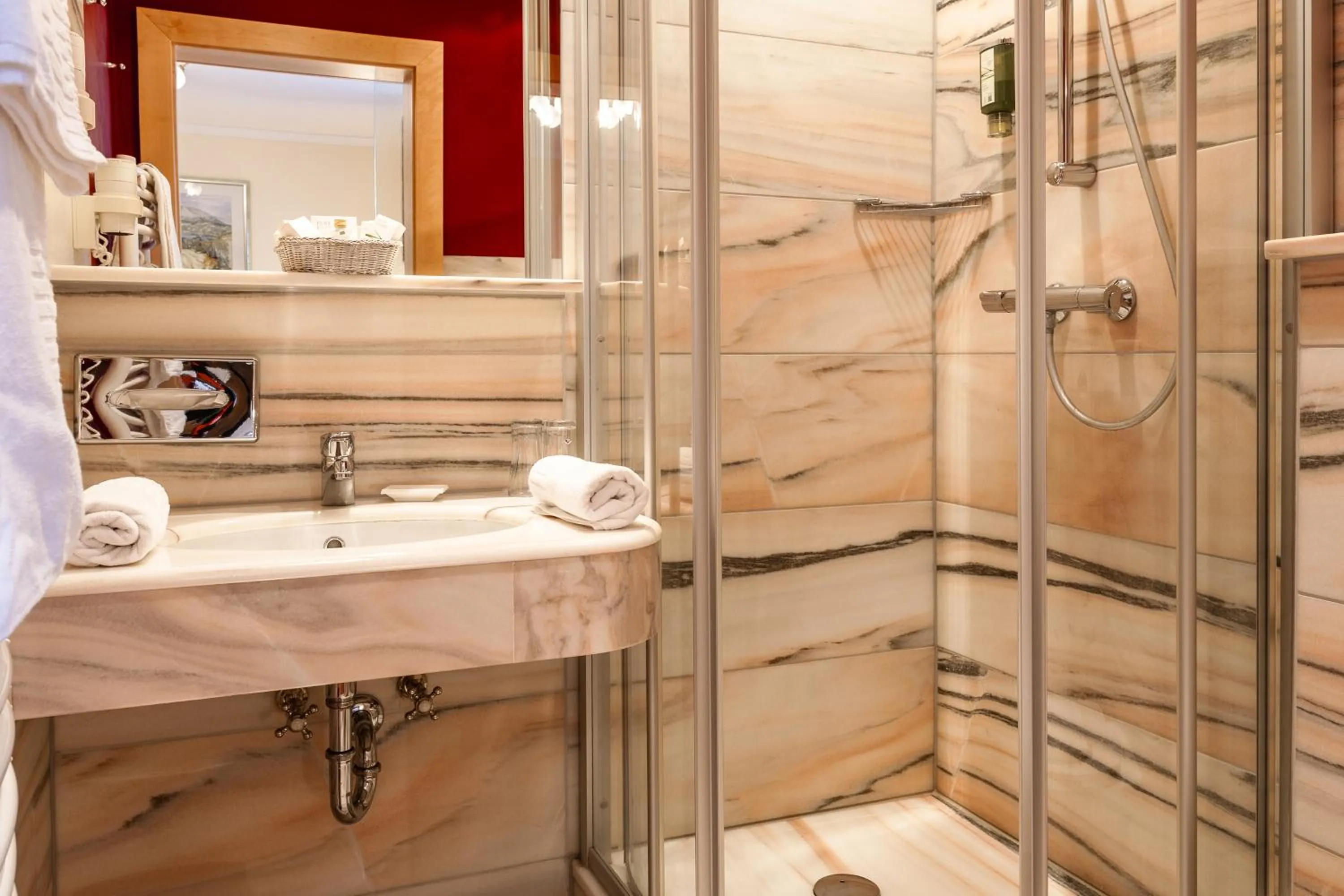 Bathroom in Schlosshotel Seewirt