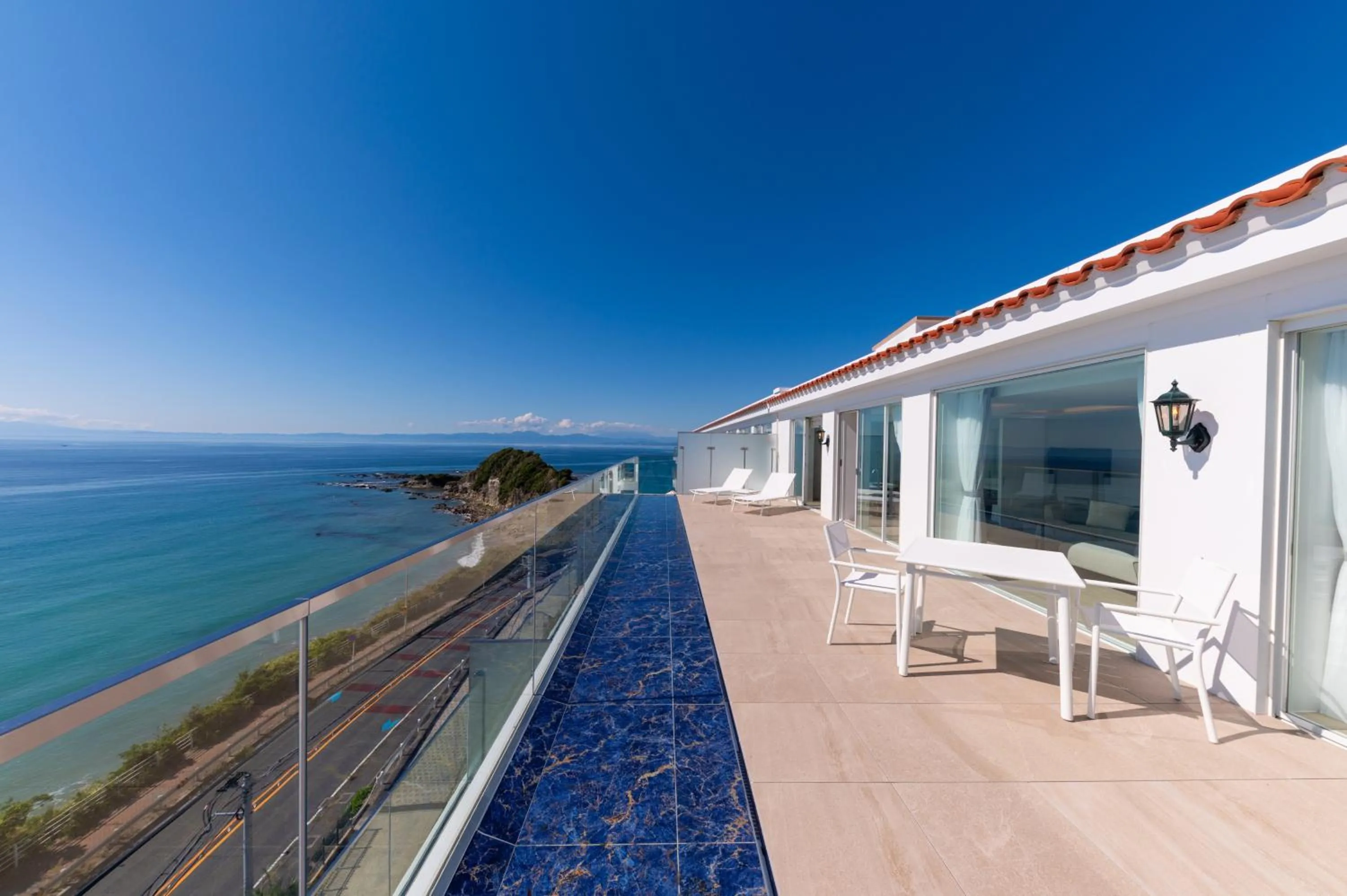 Balcony/Terrace in Hayama Hotel Otowa No Mori