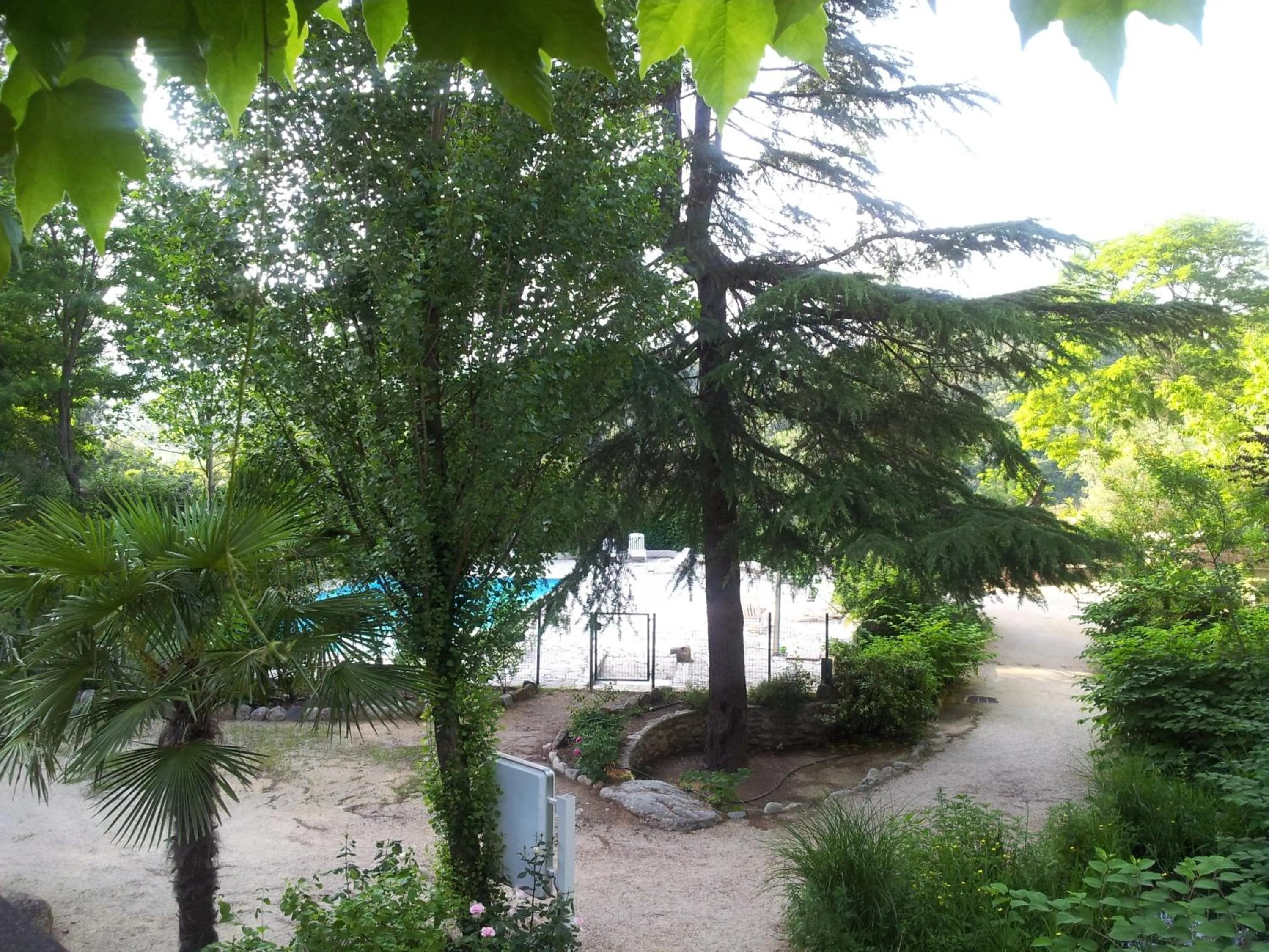 Swimming pool in Apart'Hôtel Les 4 Sources