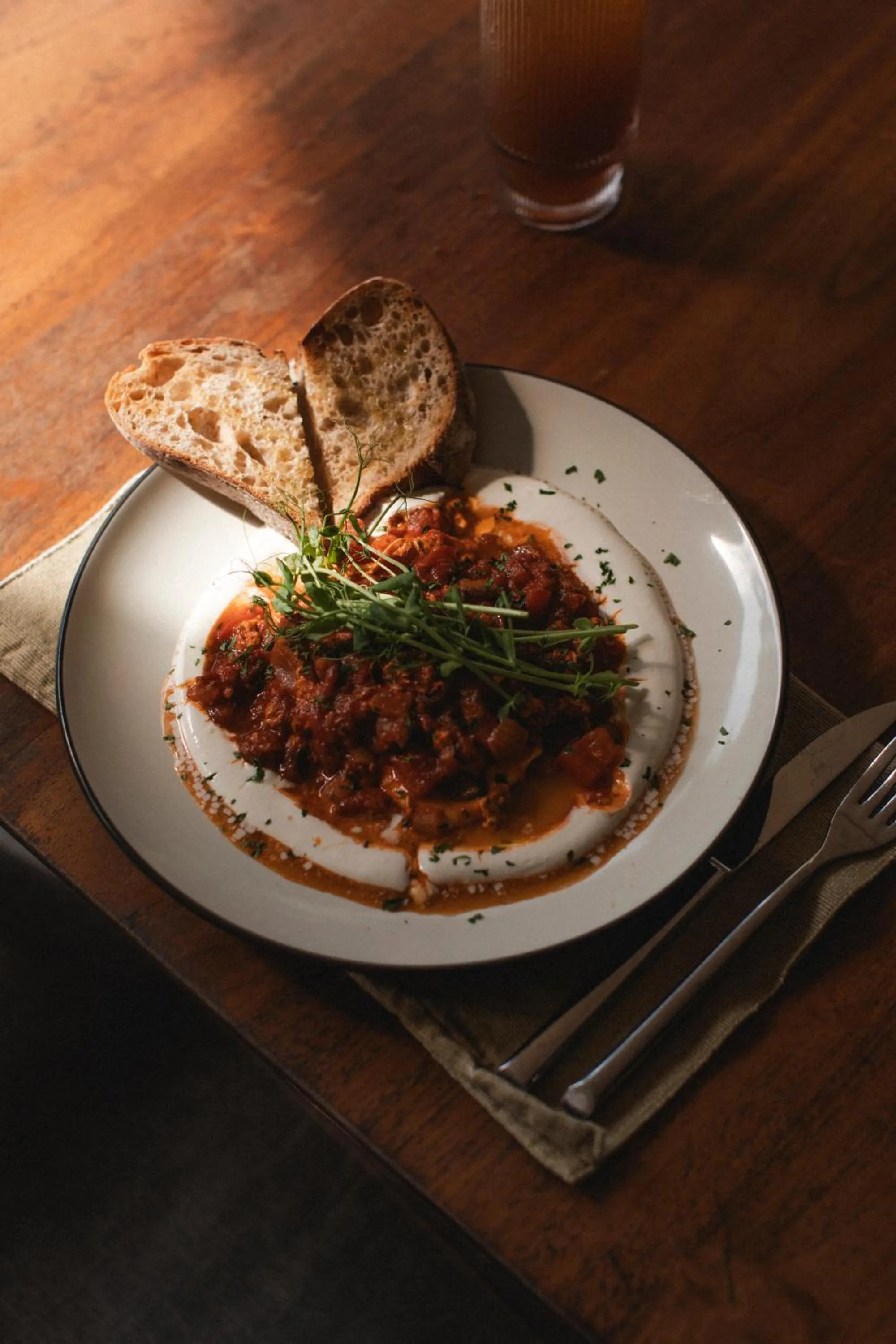 Food close-up in Surf Motel