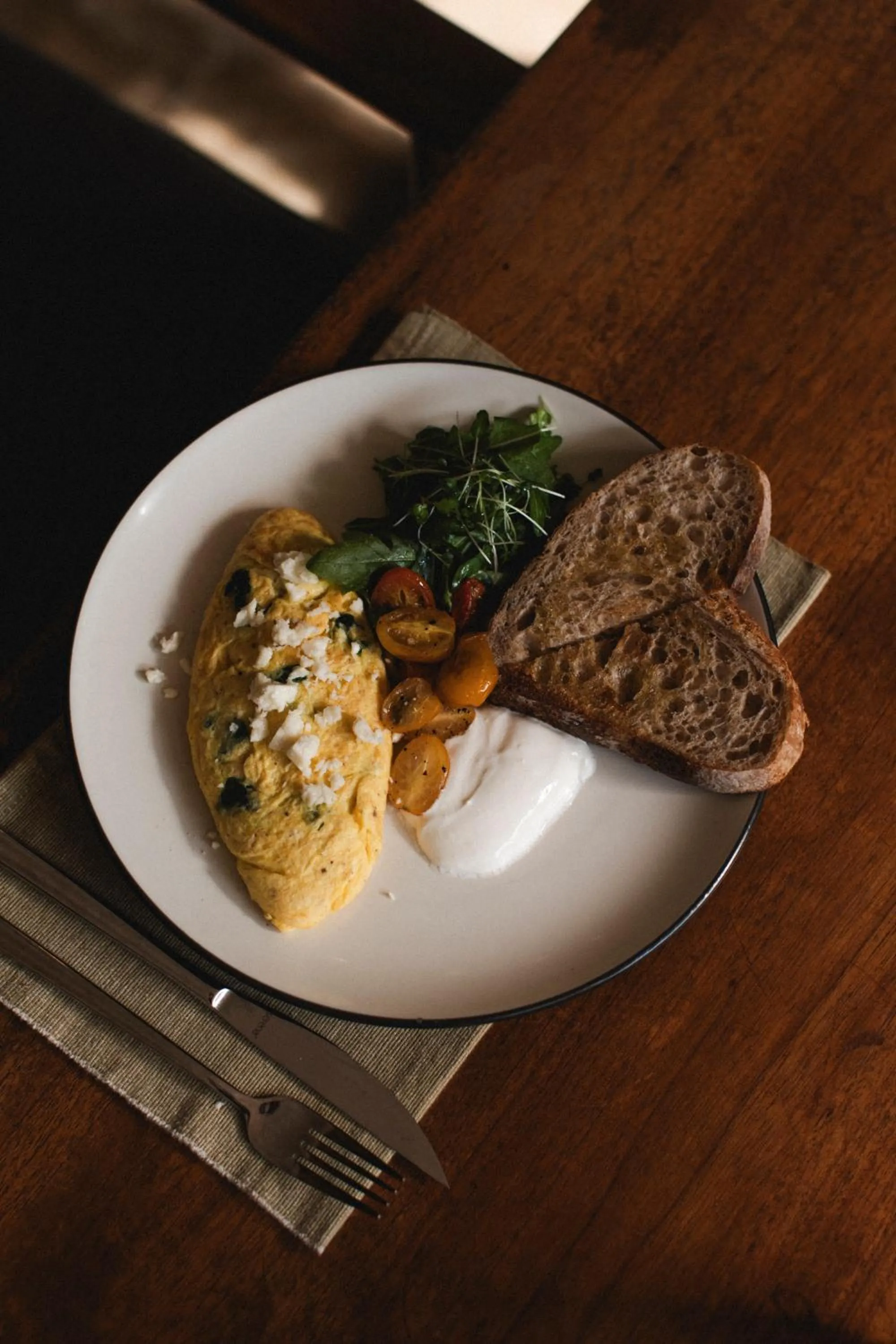 Food close-up in Surf Motel