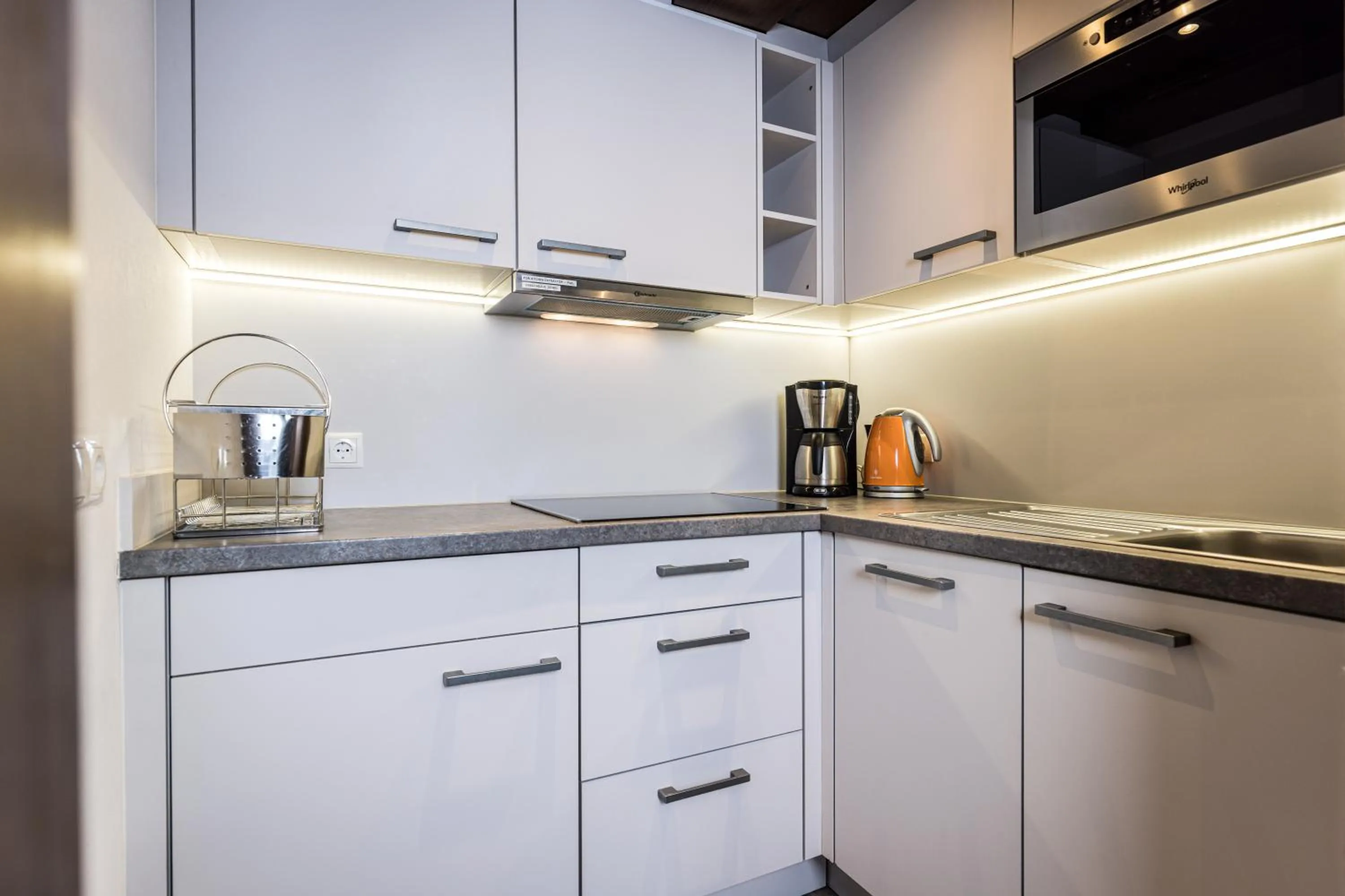 Kitchen or kitchenette in Hotel Landgasthof Gappen