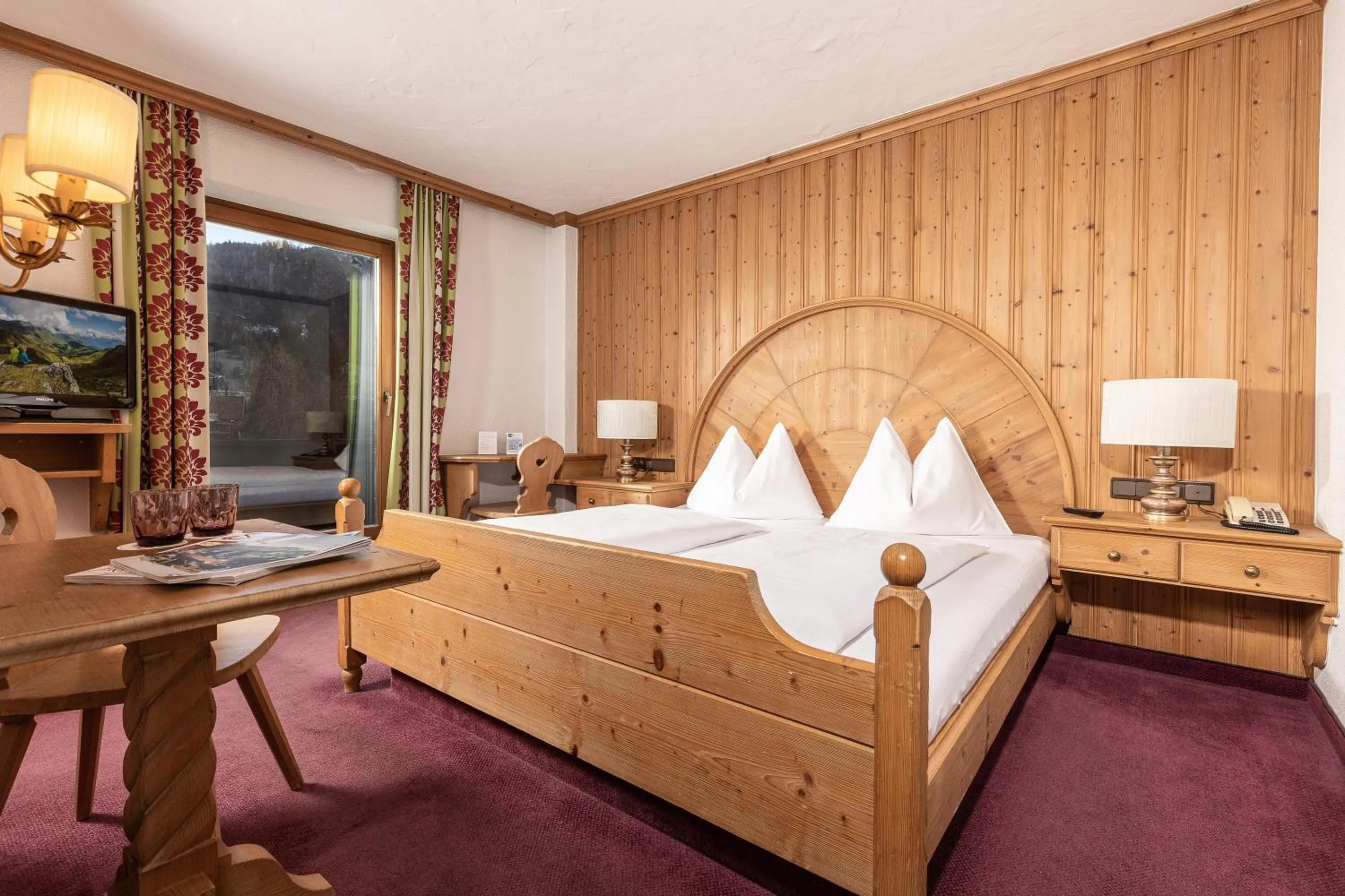 Bed in Hotel Landgasthof Gappen