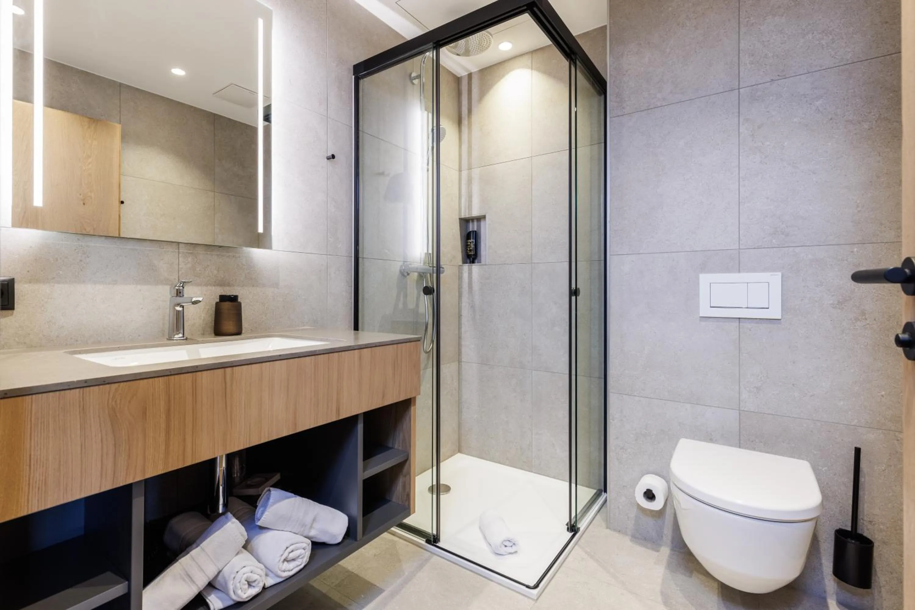 Shower in Hotel Landgasthof Gappen