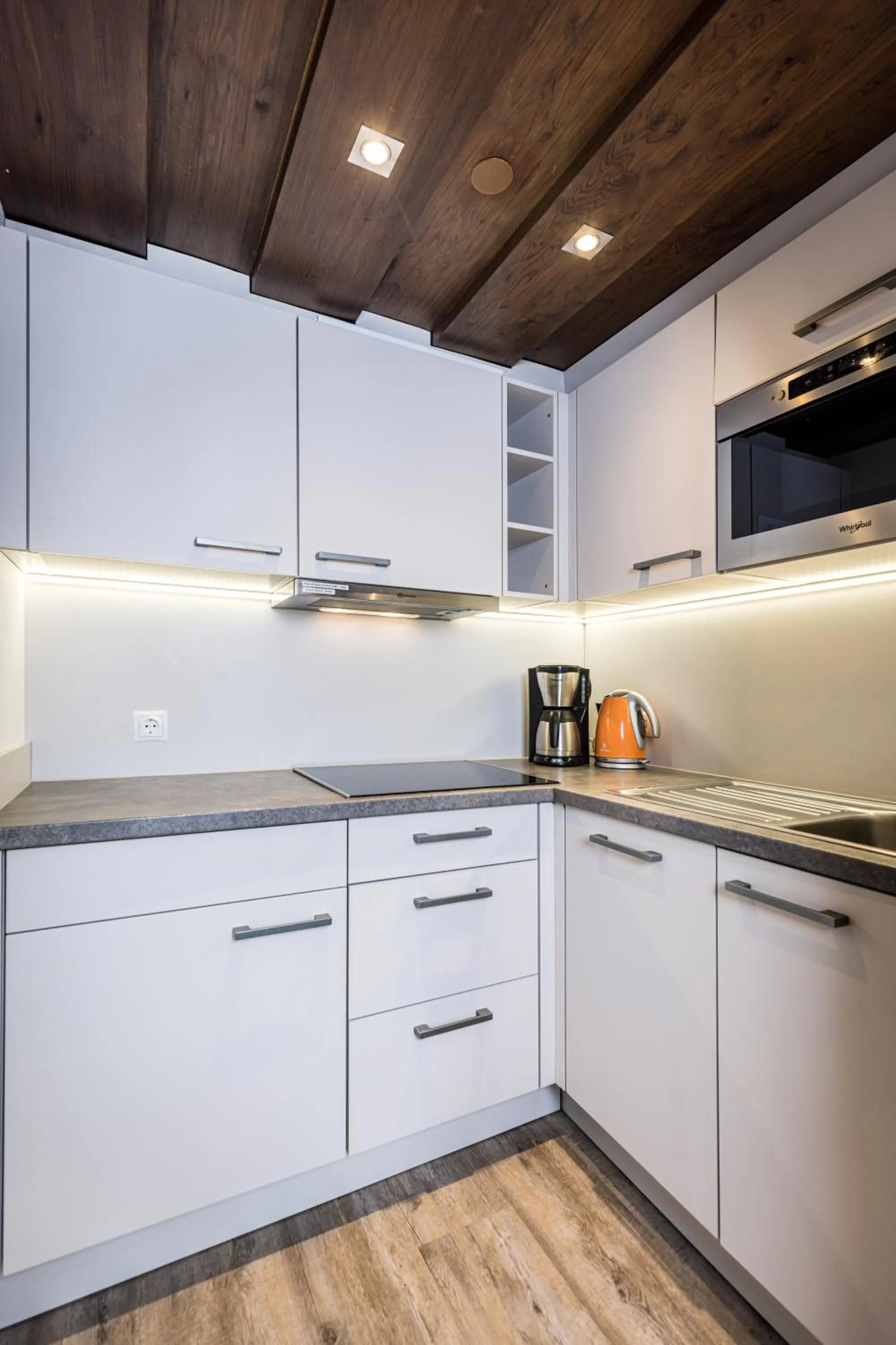 Kitchen or kitchenette in Hotel Landgasthof Gappen