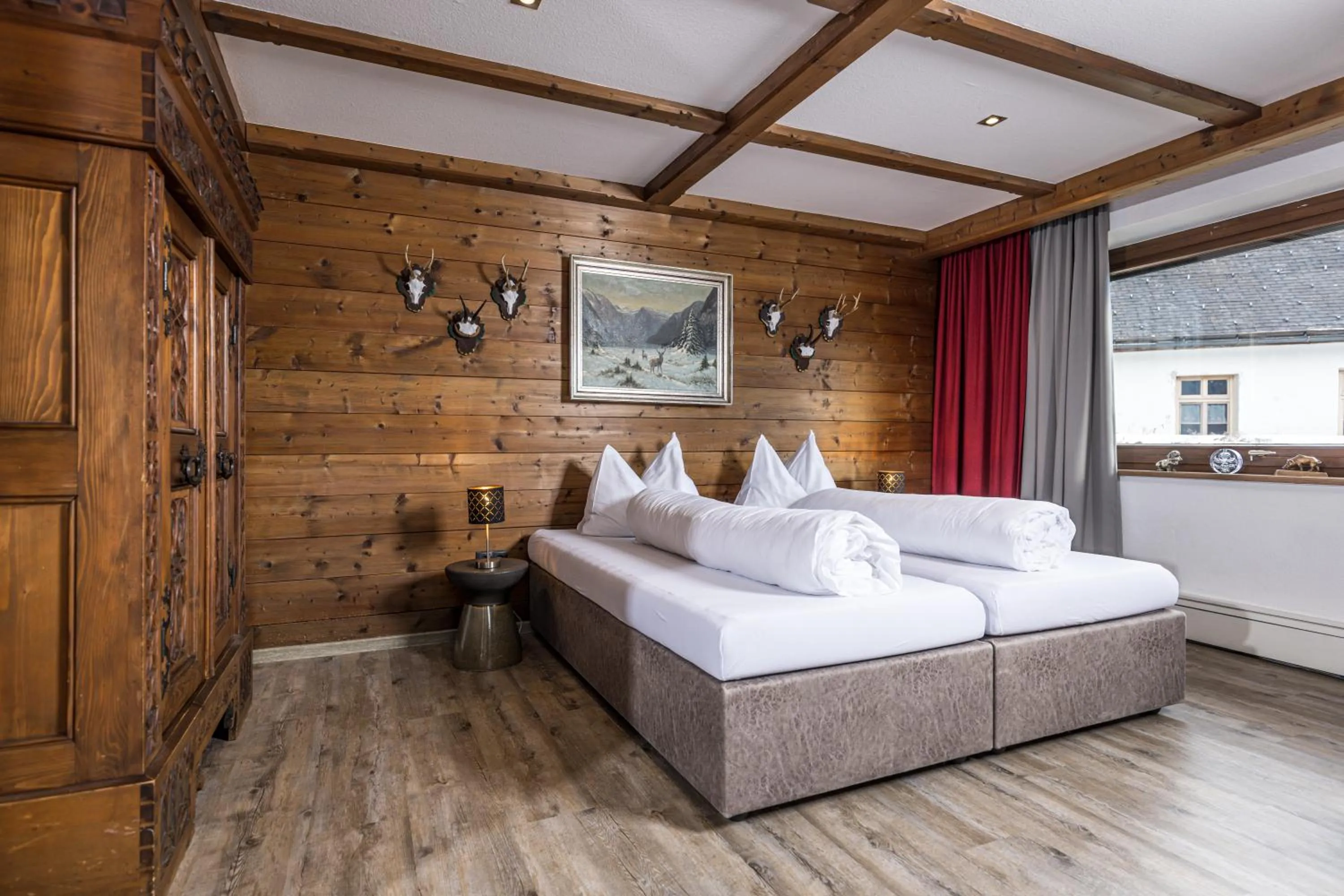 Bedroom, Bed in Hotel Landgasthof Gappen